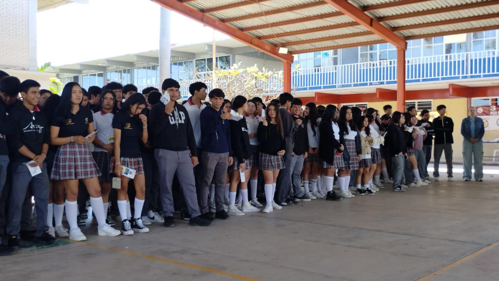 $!Lanzan el proyecto ‘Moto Vida’ para fomentar la seguridad vial en jóvenes de Escuinapa
