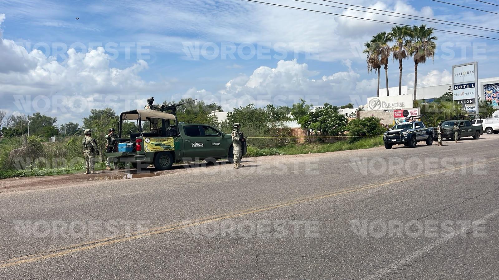 $!Localizan cuerpo de un hombre con impactos de bala en Bellavista, al norte de Culiacán