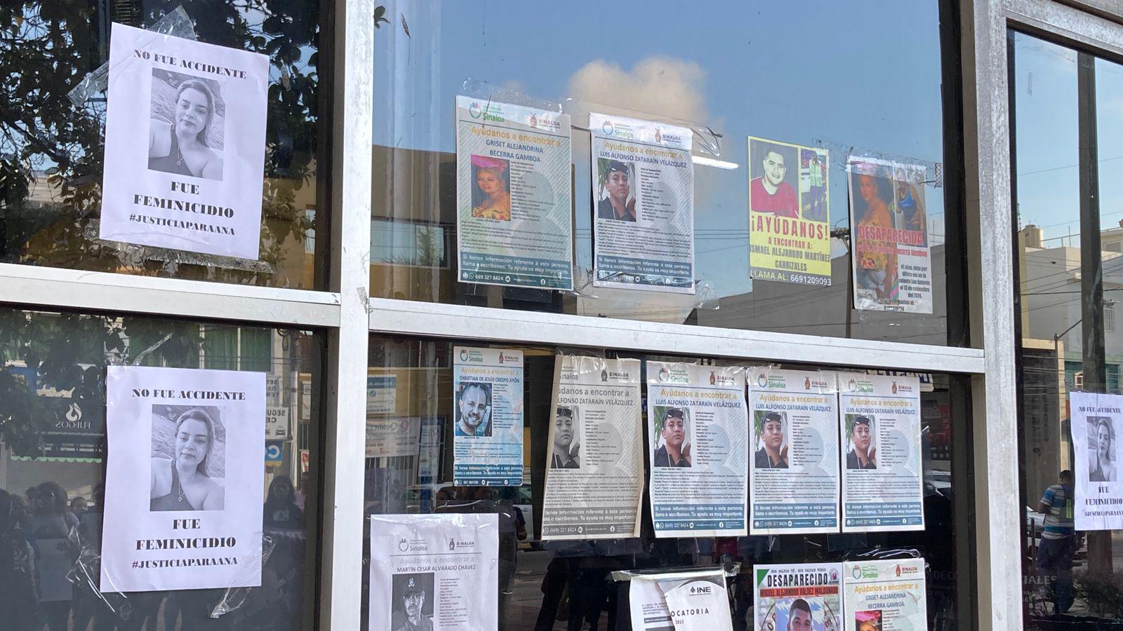 $!Exigen con manifestación justicia para Ana Beatriz víctima de feminicidio, no por accidente vial