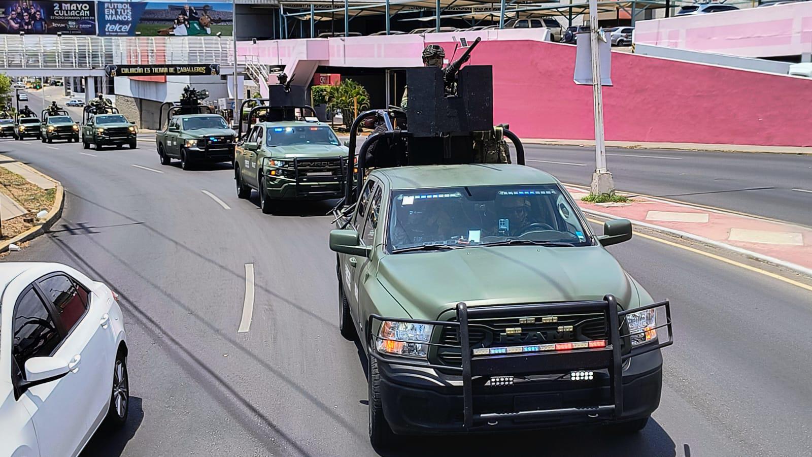 $!Arriban 500 militares a Culiacán para reforzar operativos de seguridad