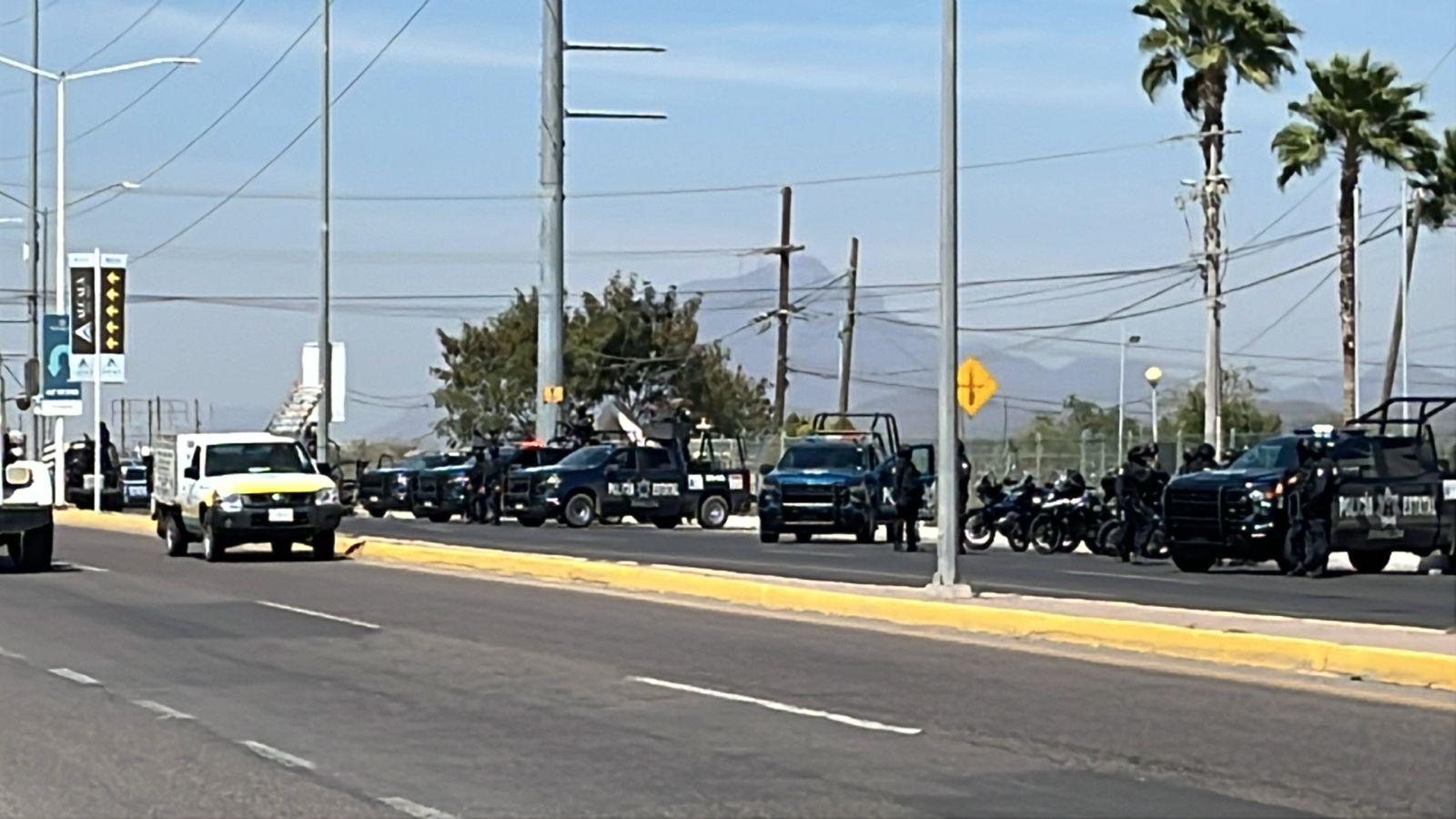 $!Fuerzas federales y estatales despliegan operativo por el sector norte de Culiacán