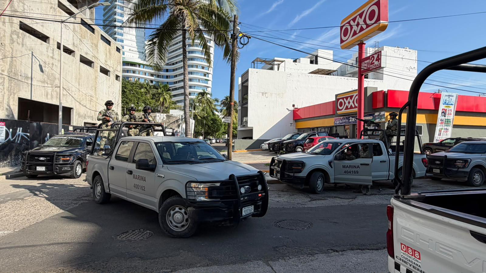 $!Seguridad y tranquilidad predominan en desfile por la Independencia de México en Mazatlán