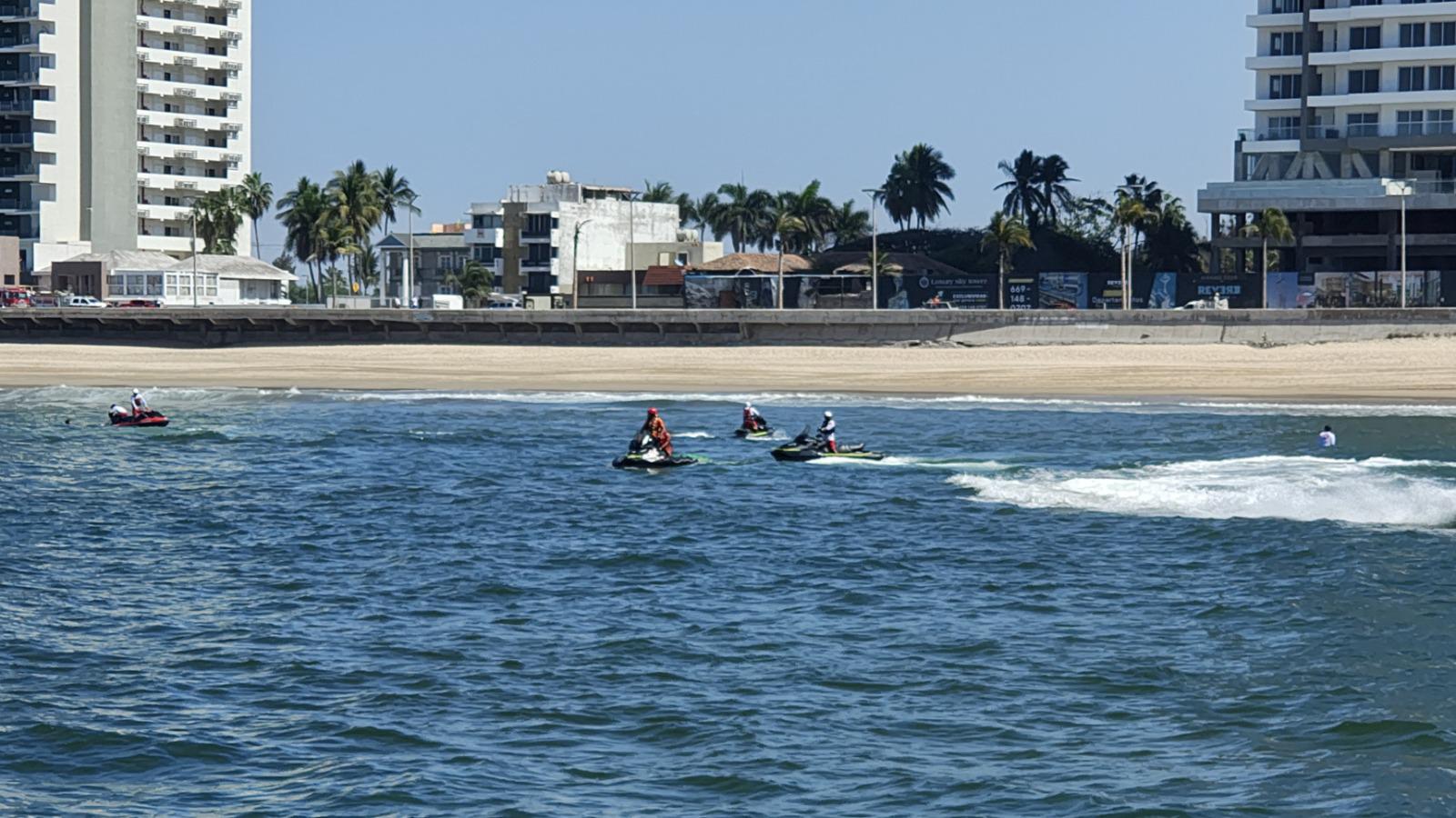 $!Realizan macro simulacro acuático en Mazatlán para reforzar respuesta ante emergencias