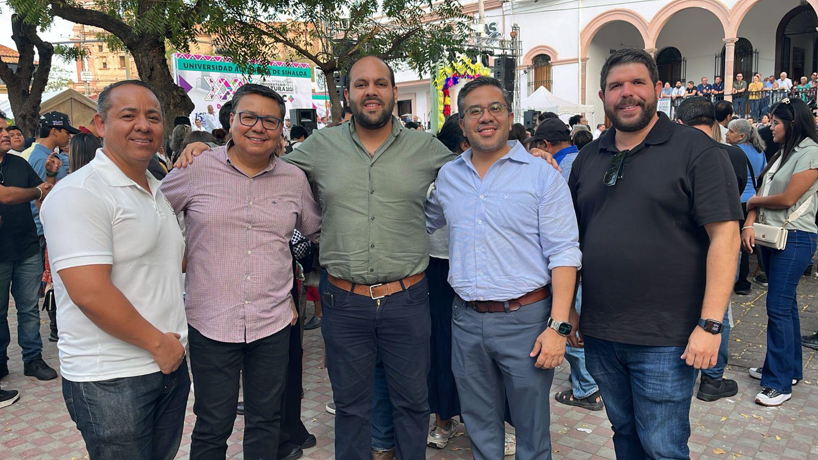 $!Gregorio Lares, Felipe Ruiz, José Conde, Jorge Chigo y Gustavo Cuén.