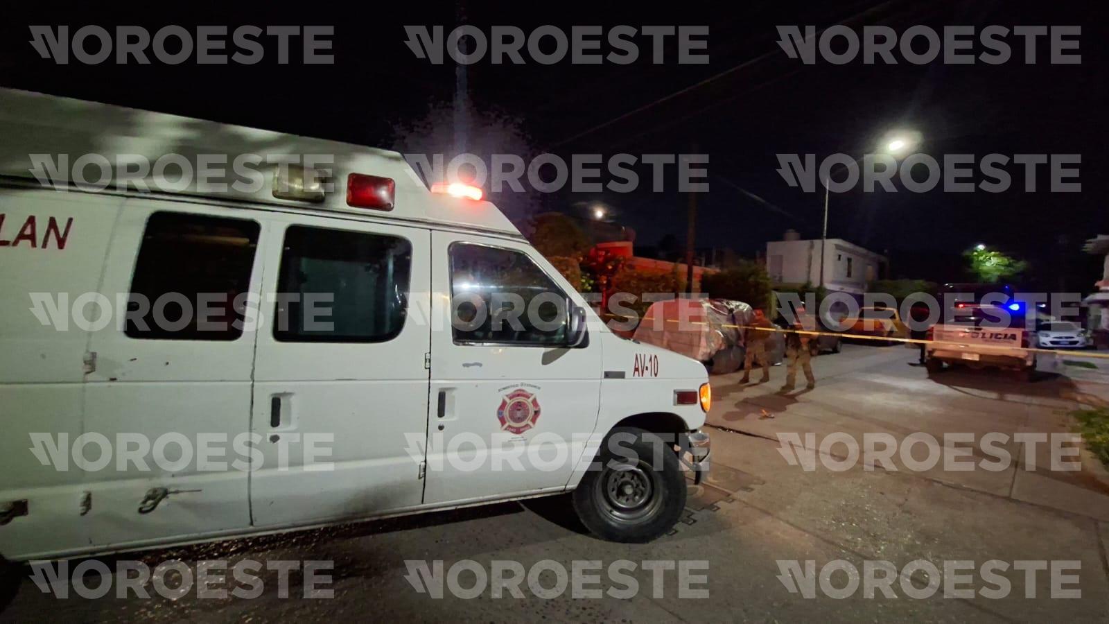 $!Asesinan a un hombre de varios disparos en el fraccionamiento Puesta del Sol, en Mazatlán