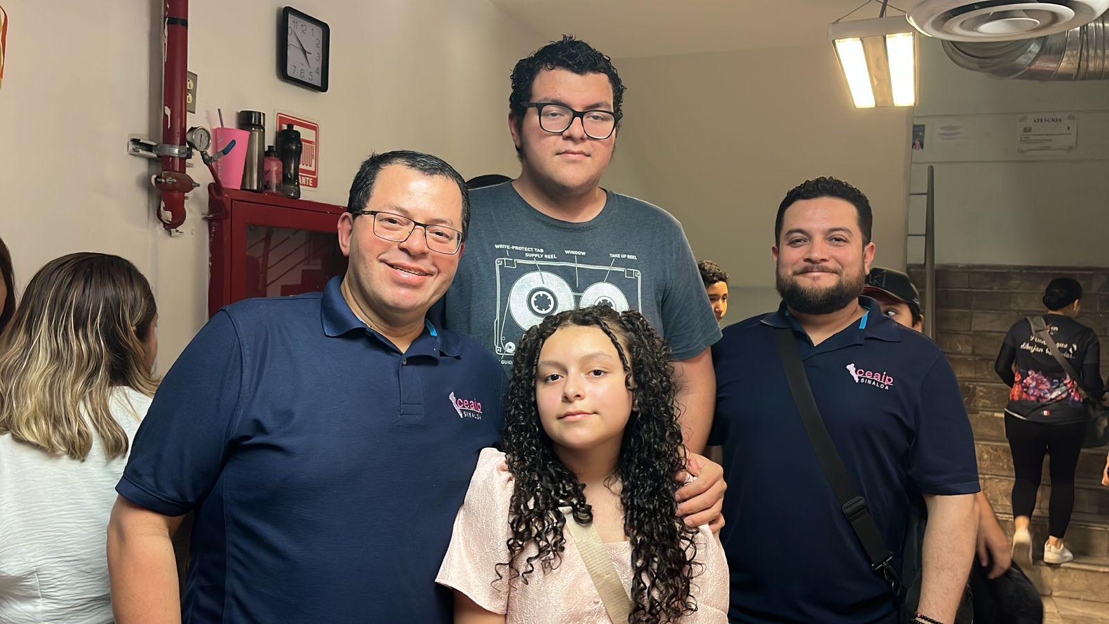 $!José Alfredo Beltrán, Luis Alfredo Beltrán, Juan Carlos Rivera y María Alejandra Beltrán.