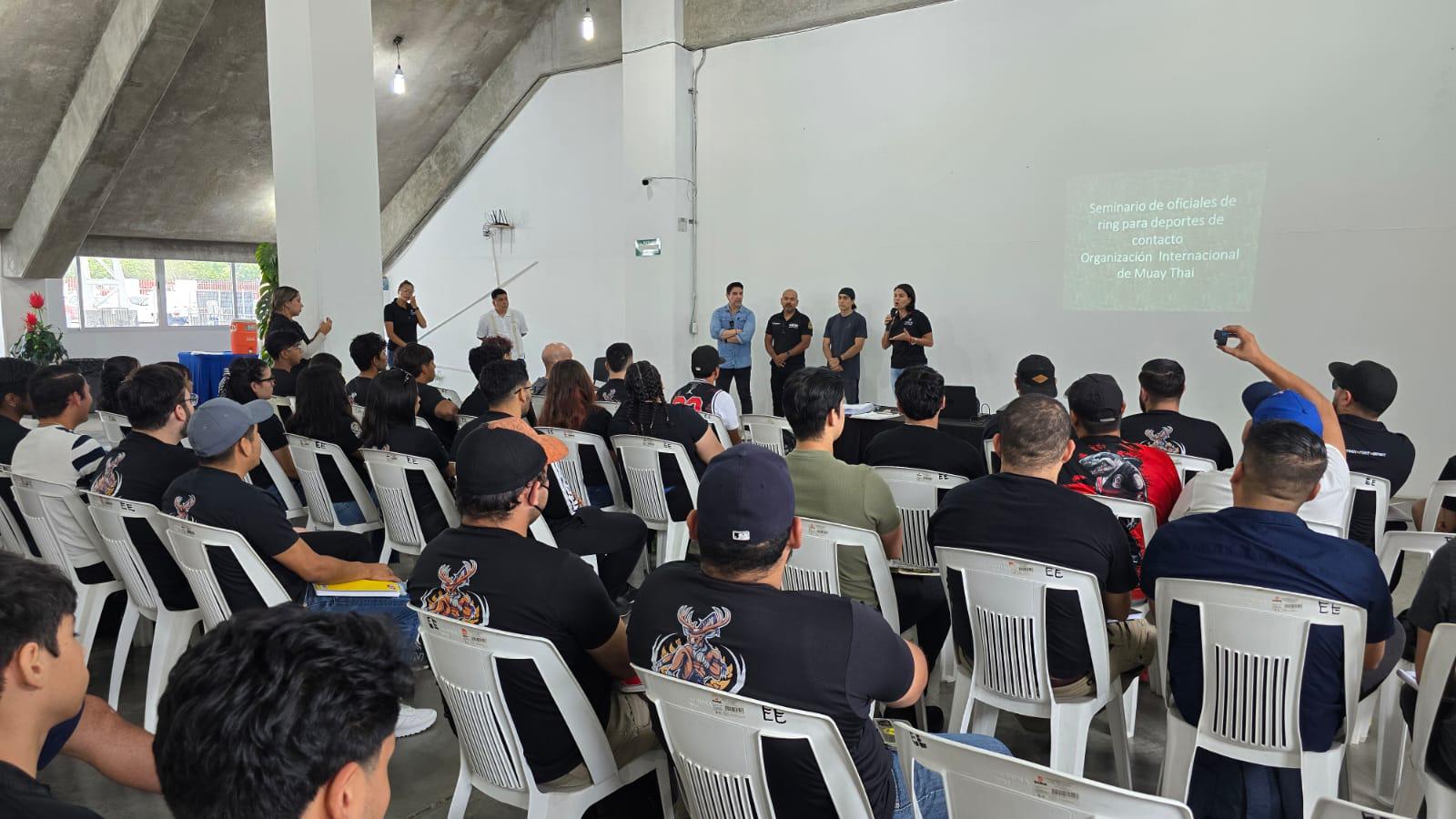 $!Sientan las bases para la creación formal de la Escuela de Jueces y Réferis de Kickboxing en Mazatlán