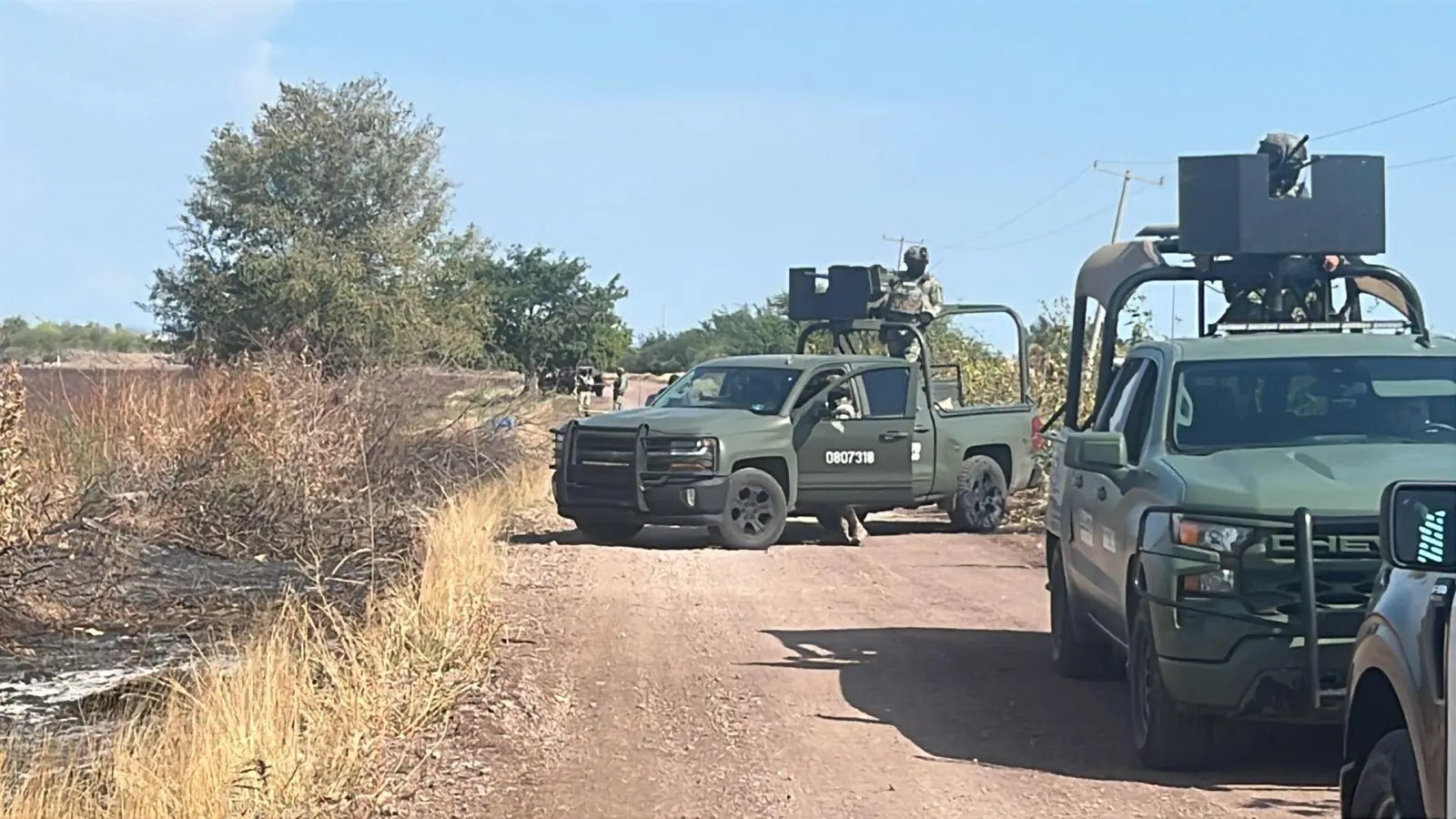 $!Hallan a hombre asesinado al norte de Culiacán; estaba envuelto en una colchoneta