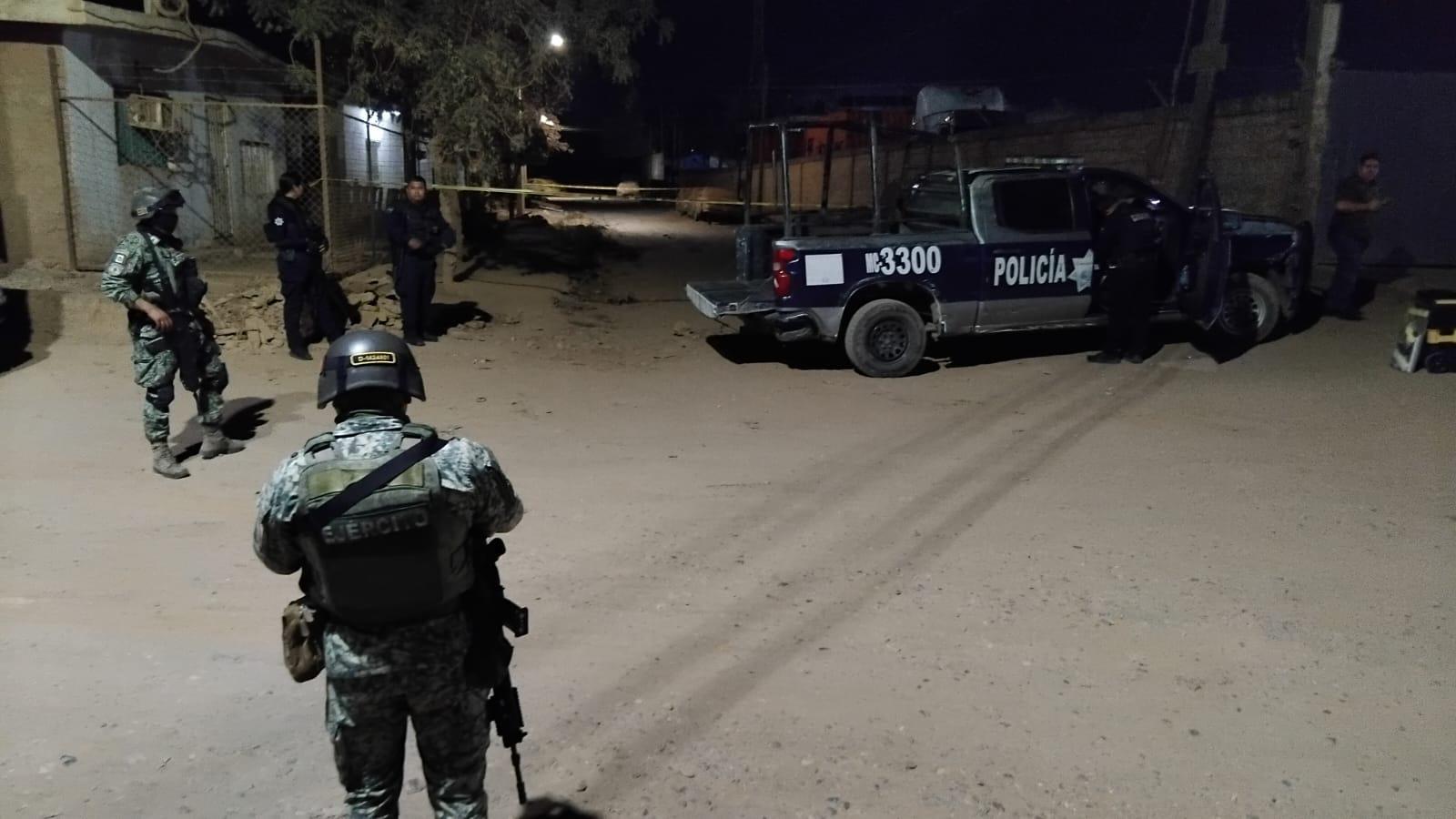 $!Hieren de bala a un hombre en la colonia Felipe Ángeles, en Mazatlán