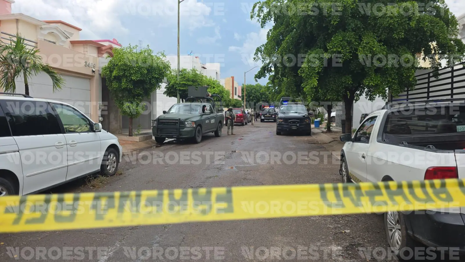 $!Matan a balazos a un hombre en Villas del Humaya, en Culiacán