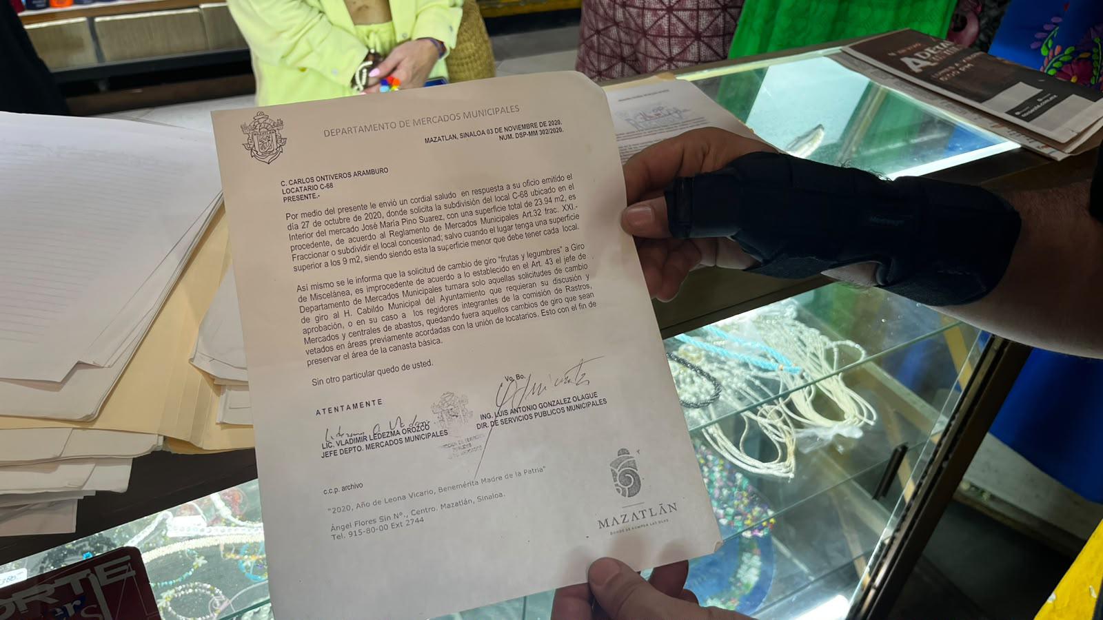 $!Niega Unión de Locatarios bloquear cambio de giro en el Mercado Pino Suárez, de Mazatlán