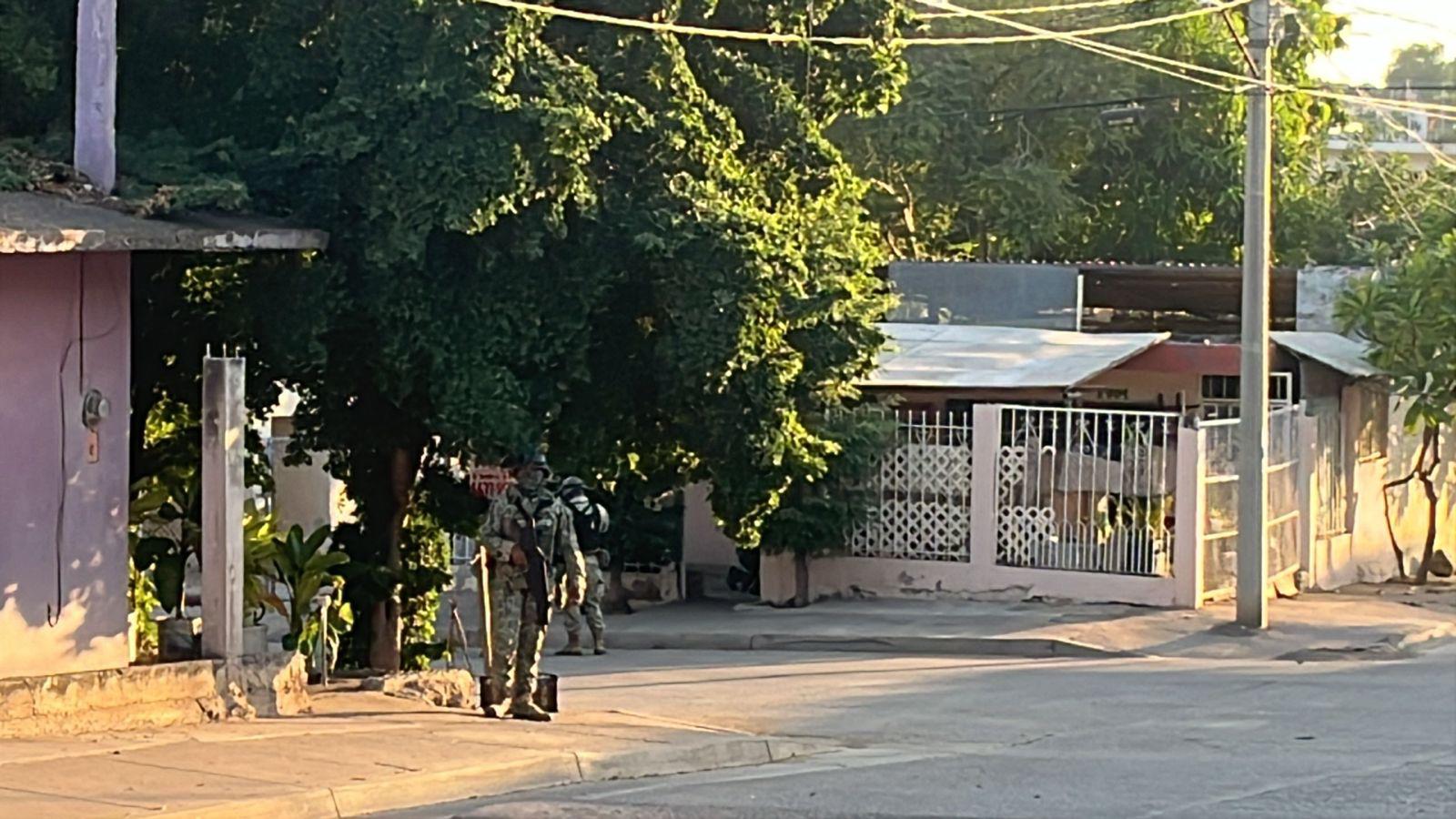 $!Matan a dos hombres y hieren a otro tras ataque armado en la colonia Díaz Ordaz, en Culiacán