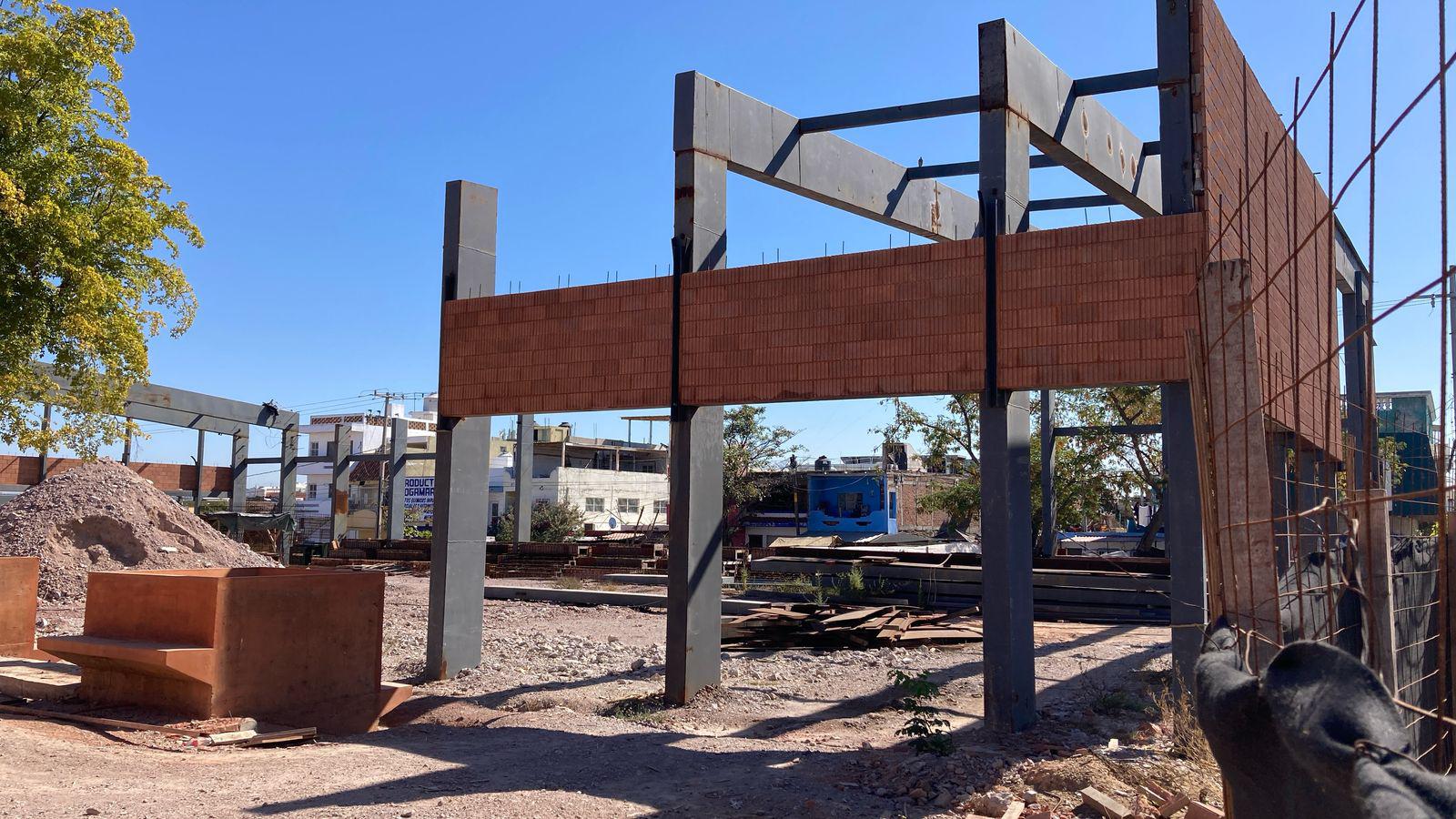 $!Sigue detenida y sin avances la obra de la unidad deportiva ‘Marco Verde’