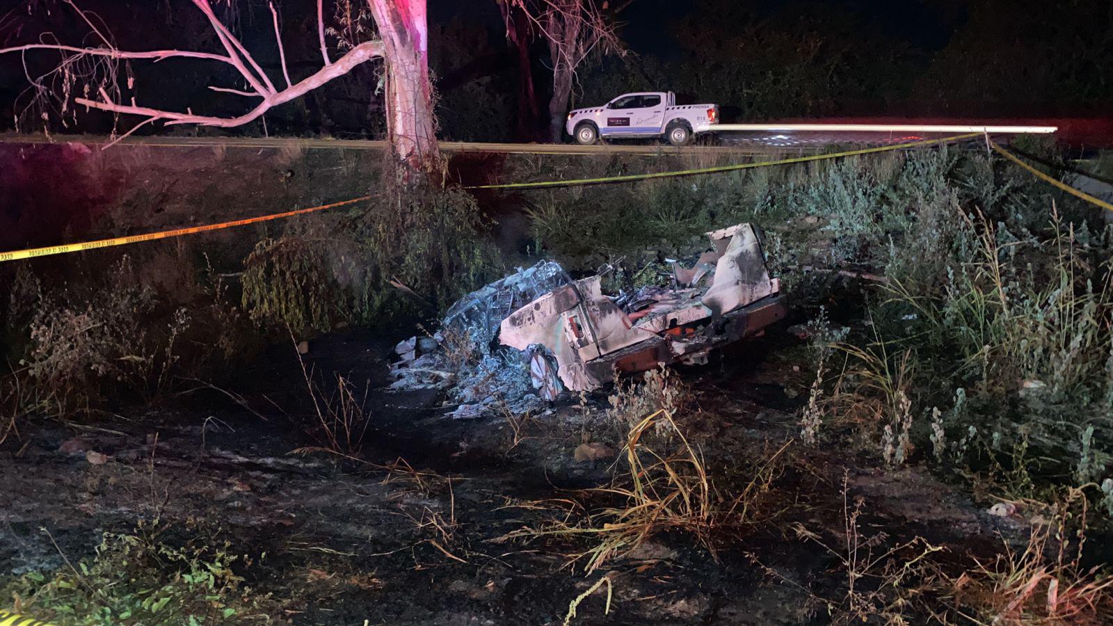 $!Deja accidente sobre la autopista, al sur de Culiacán, dos personas muertas