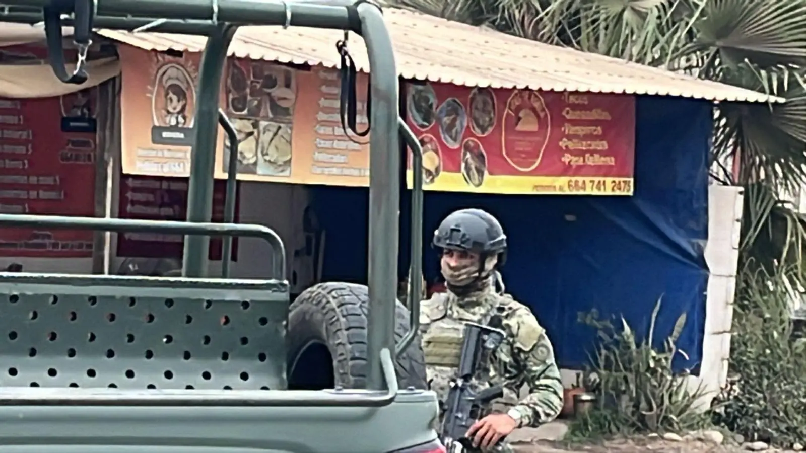 $!Ataque a balazos en una birriería de El Diez deja a un padre muerto y su hijo herido, en Culiacán