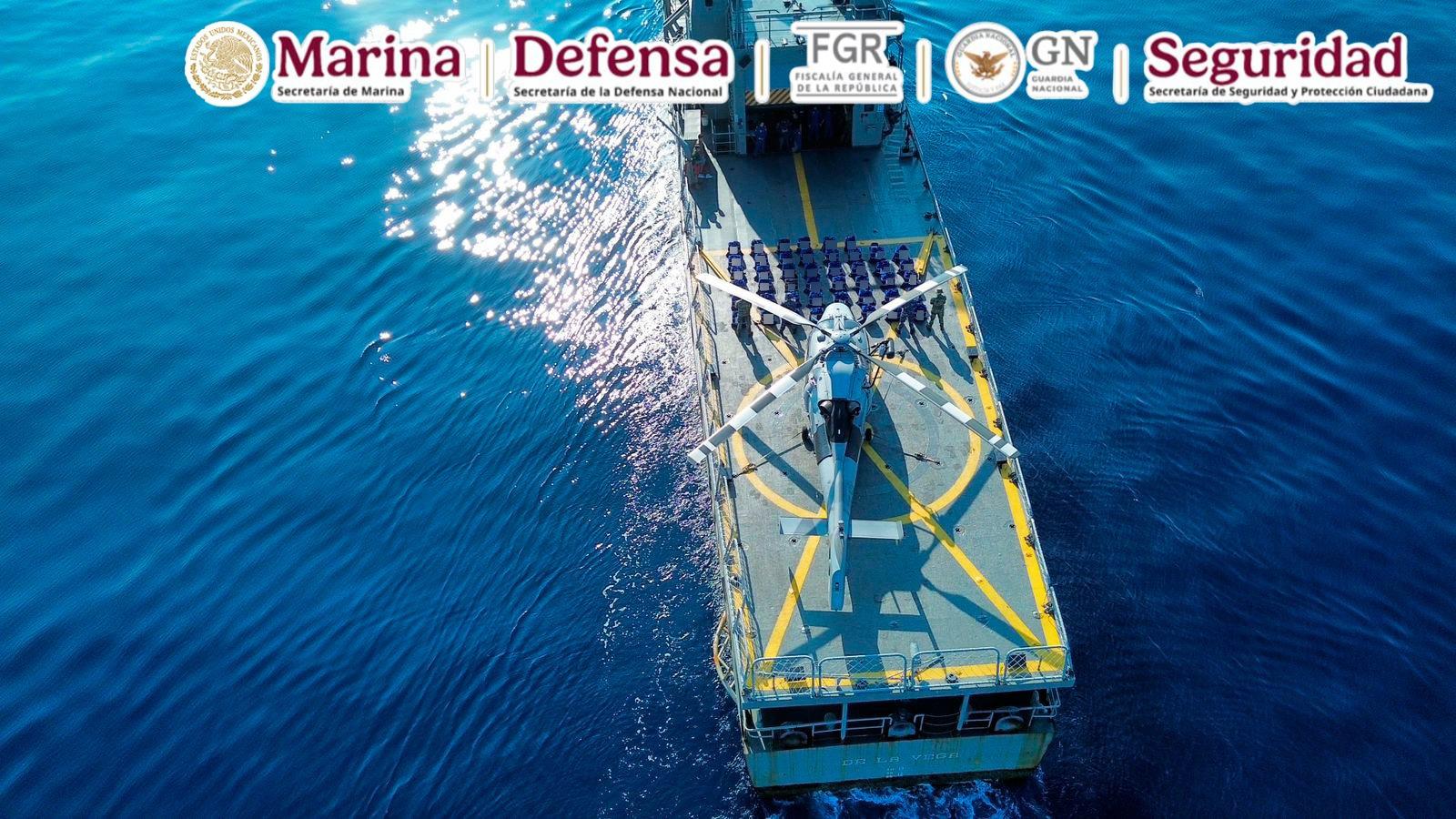 $!Aseguran más de 2.5 toneladas de cocaína en las costas de Michoacán