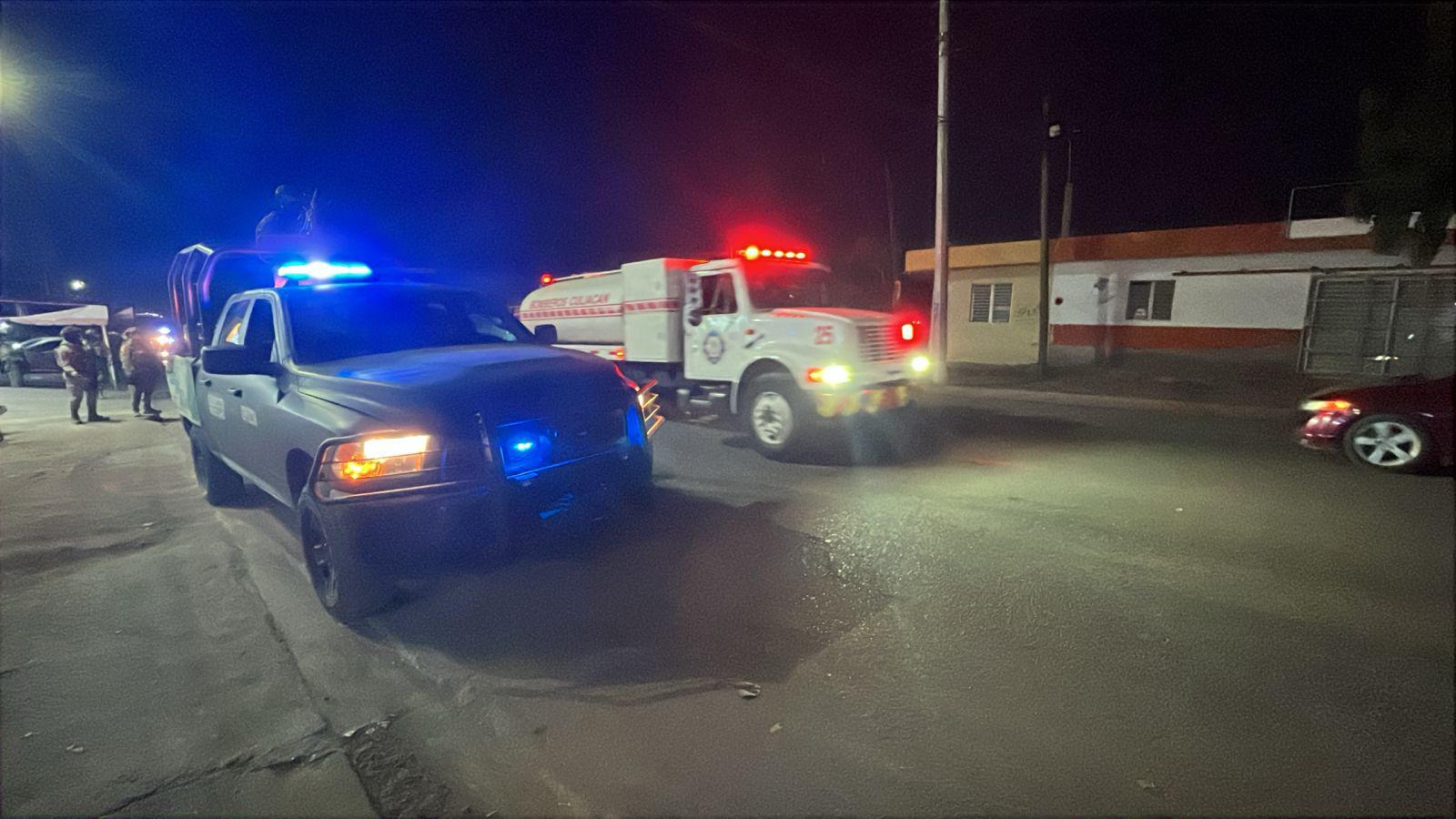 $!Se incendia domicilio en la colonia Aquiles Serdán, en Culiacán; no se reportan heridos