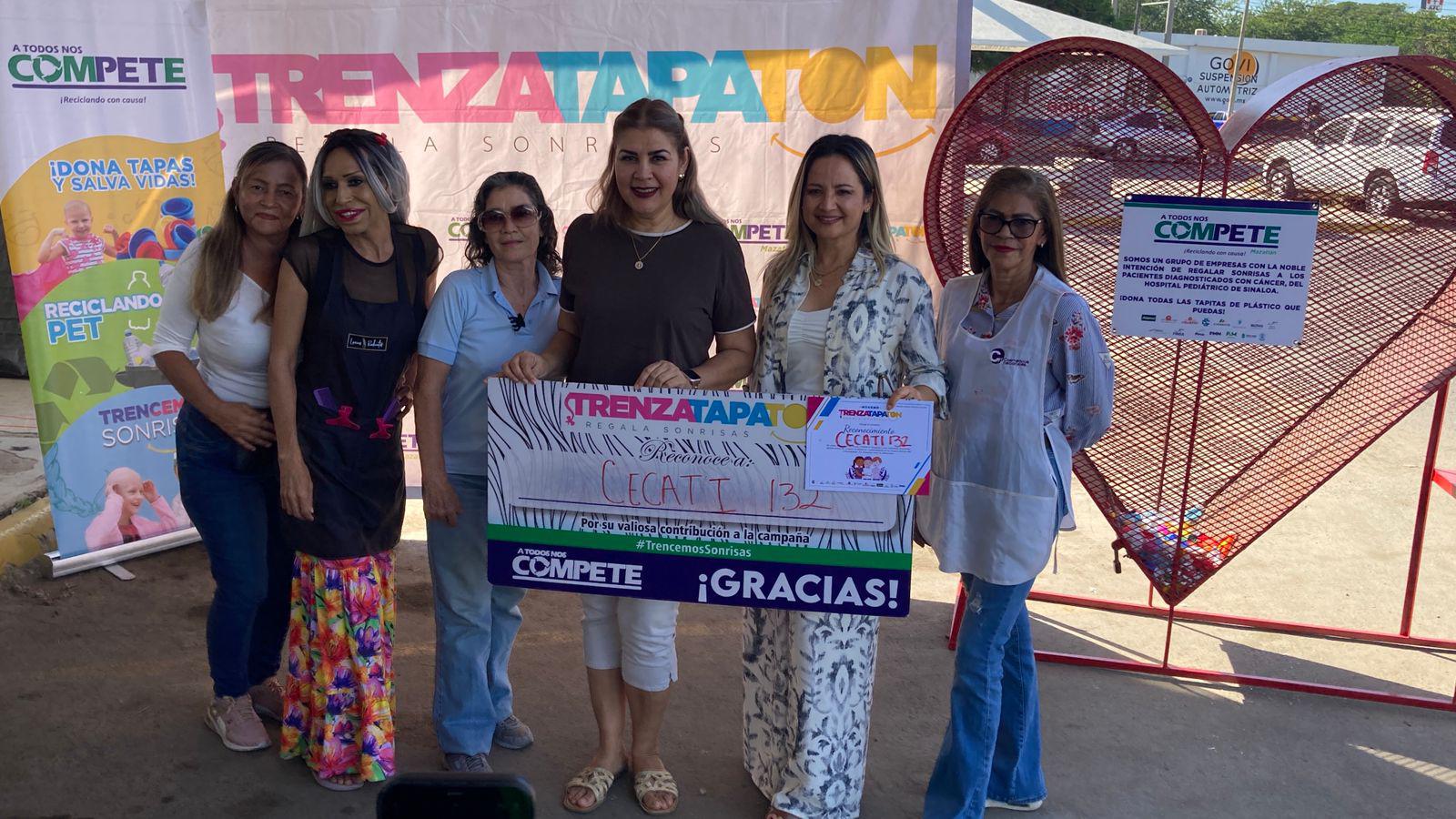 $!Mazatlán se une al ‘Trenzatapatón’ 2025 en apoyo a niños con cáncer