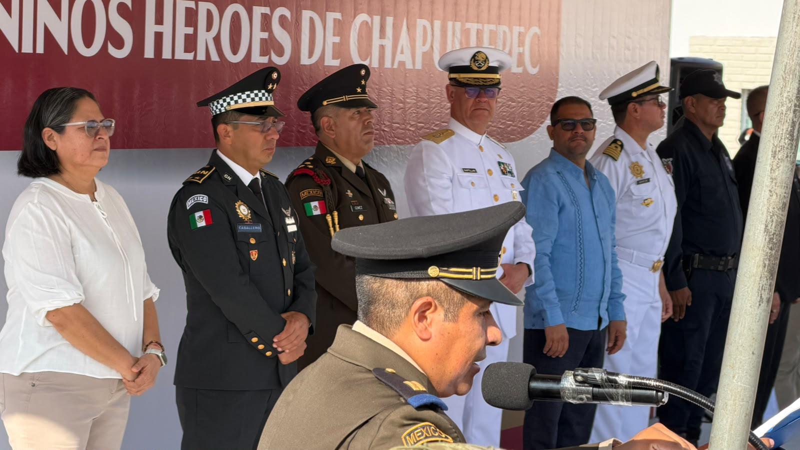 $!Conmemoran en Mazatlán 179 años de la Gesta Heroica de los Niños Héroes