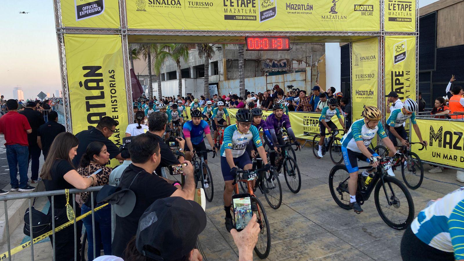 $!Multitudinaria participación en L’Etape Mazatlán By Tour de France