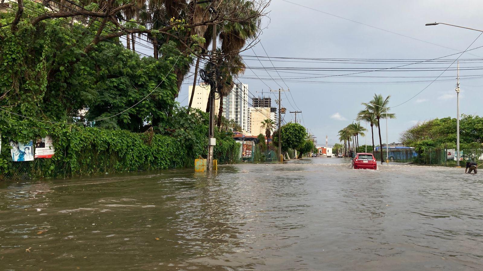 $!Lluvias de madrugada dejan inundaciones en 13 colonias de Mazatlán
