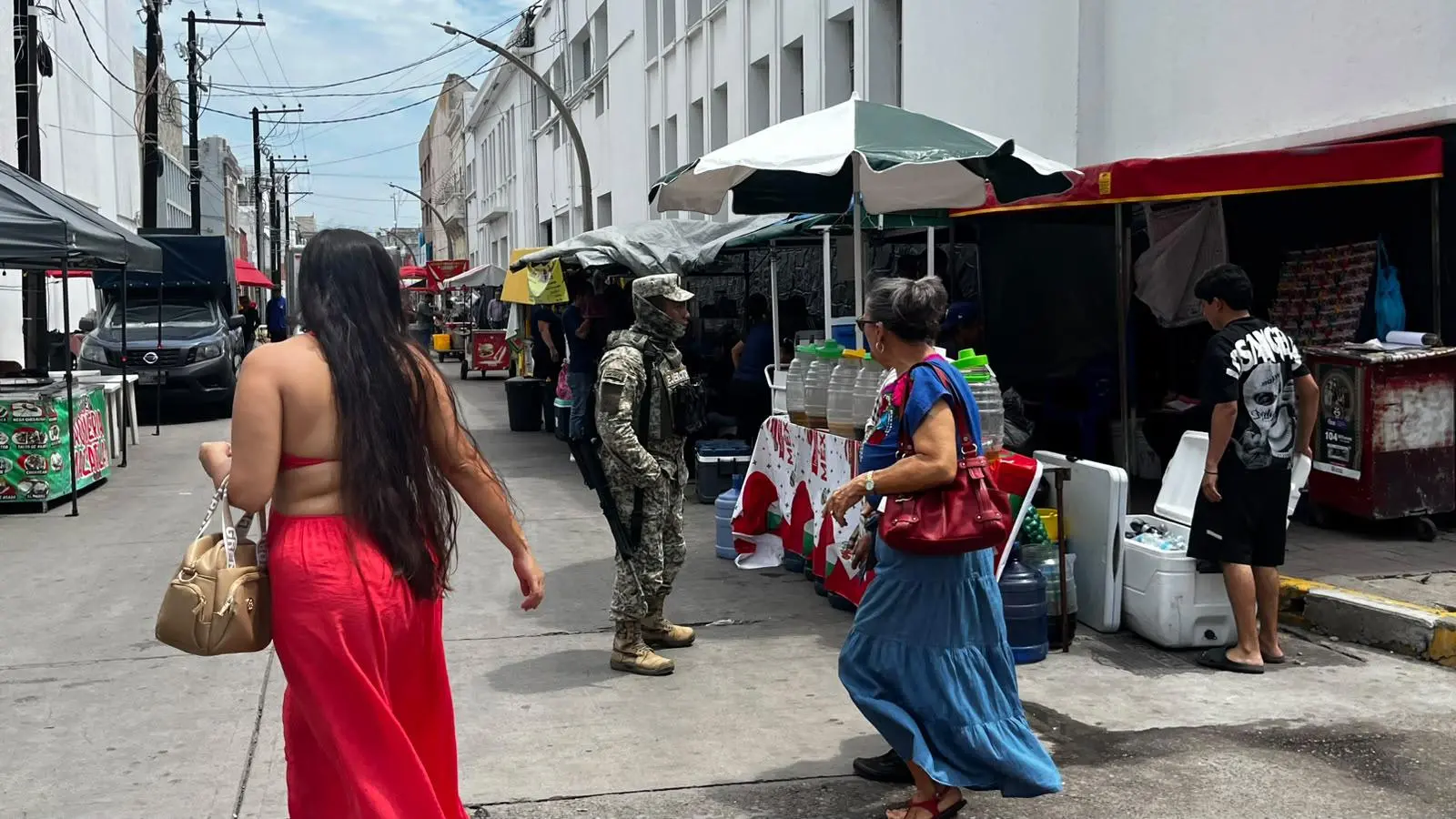 $!Cierran calles del Centro de Mazatlán por festejos del Grito de Independencia