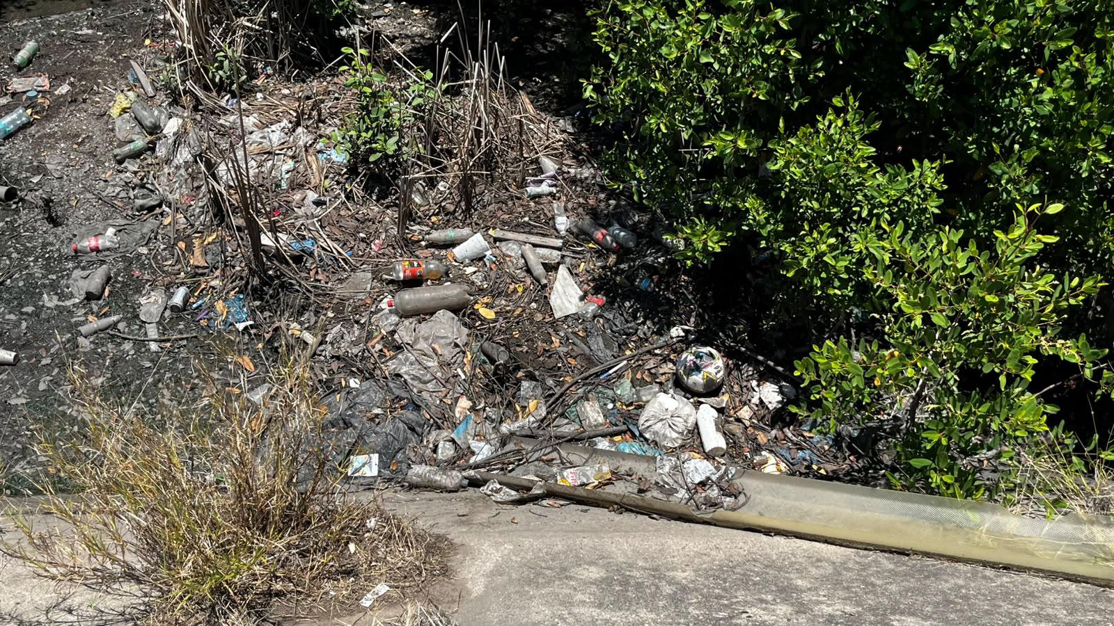 $!Canales y arroyos de Mazatlán, convertidos en tiraderos clandestinos