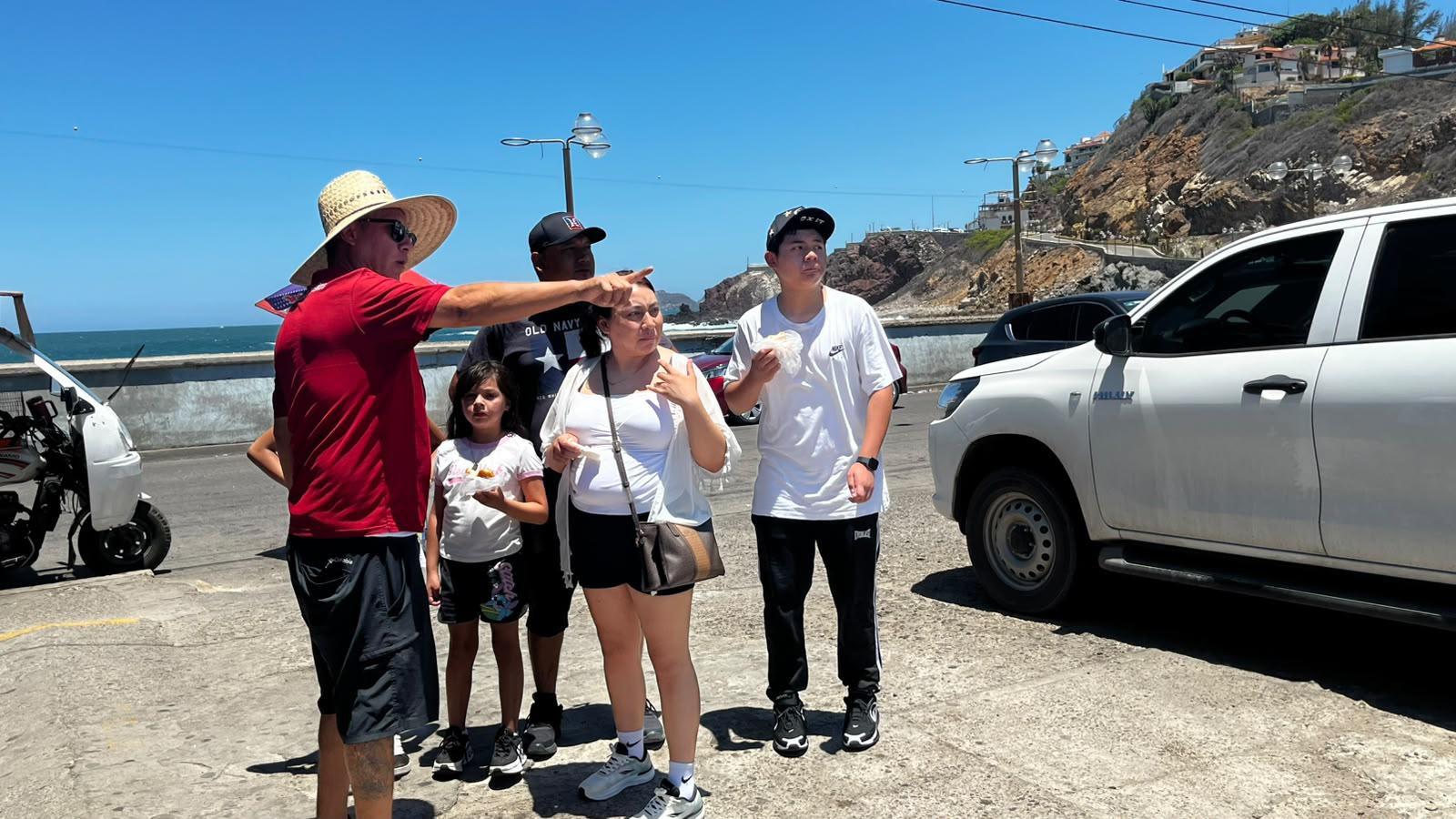 $!Se mantiene la buena afluencia de turismo nacional este fin de semana en Mazatlán