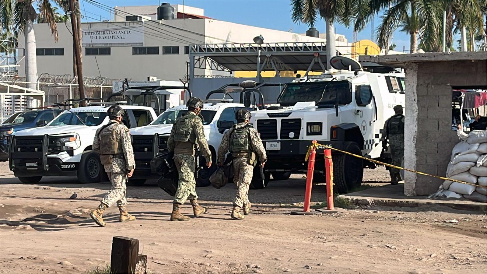 $!Operativo en el penal de Aguaruto: ingresan fuerzas federales y estatales para realizar inspección