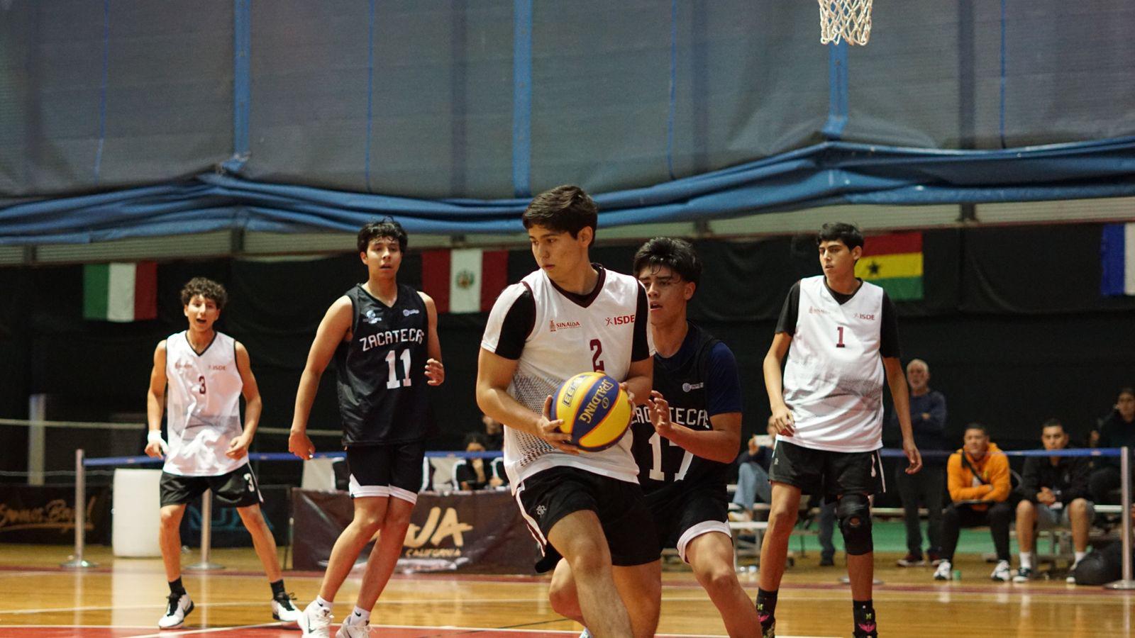 $!Sinaloa muestra gran nivel competitivo en el Macro Regional de Básquetbol 3x3 celebrado en Tijuana