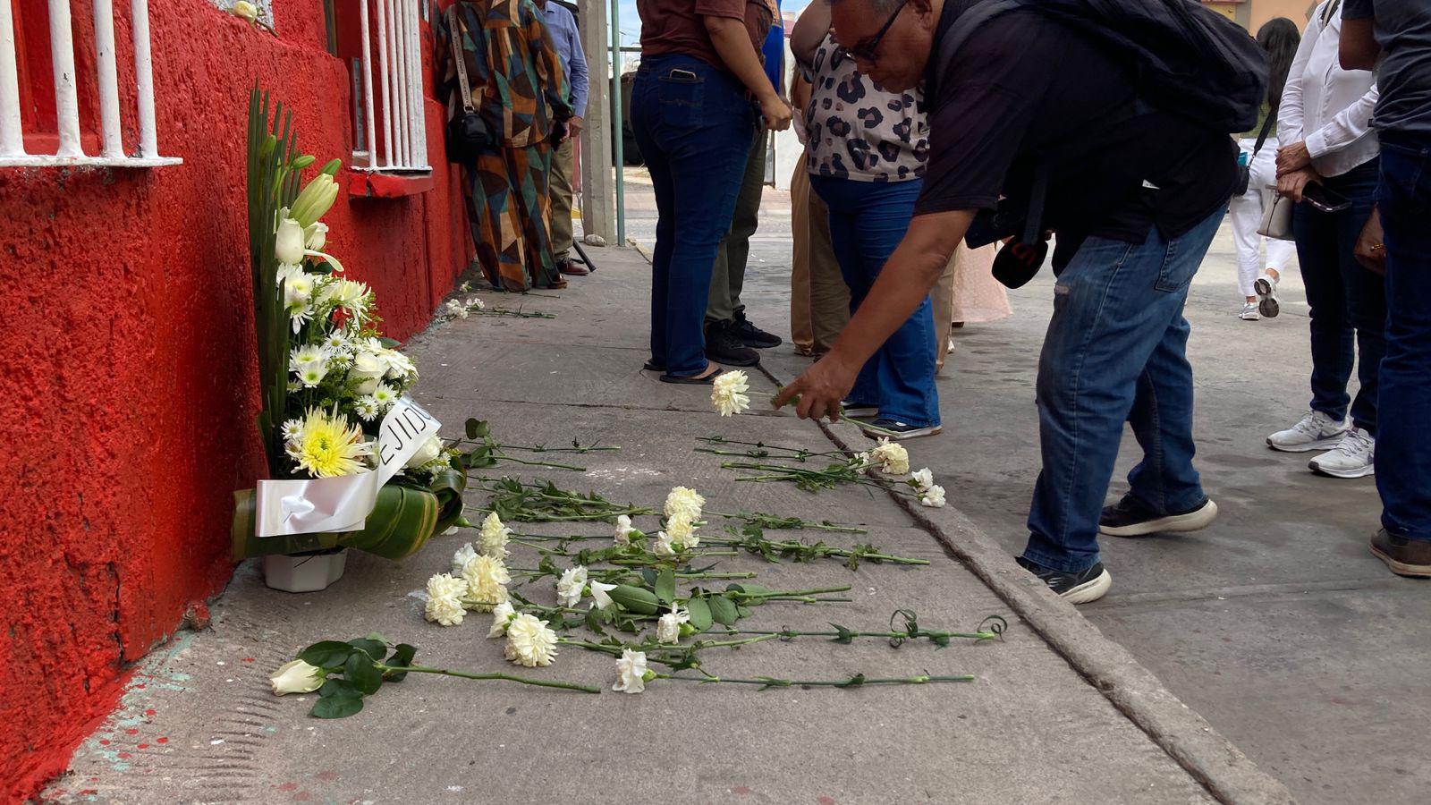 $!Mural en Mazatlán exige justicia para Gregorio Rodríguez y periodistas asesinados en Sinaloa