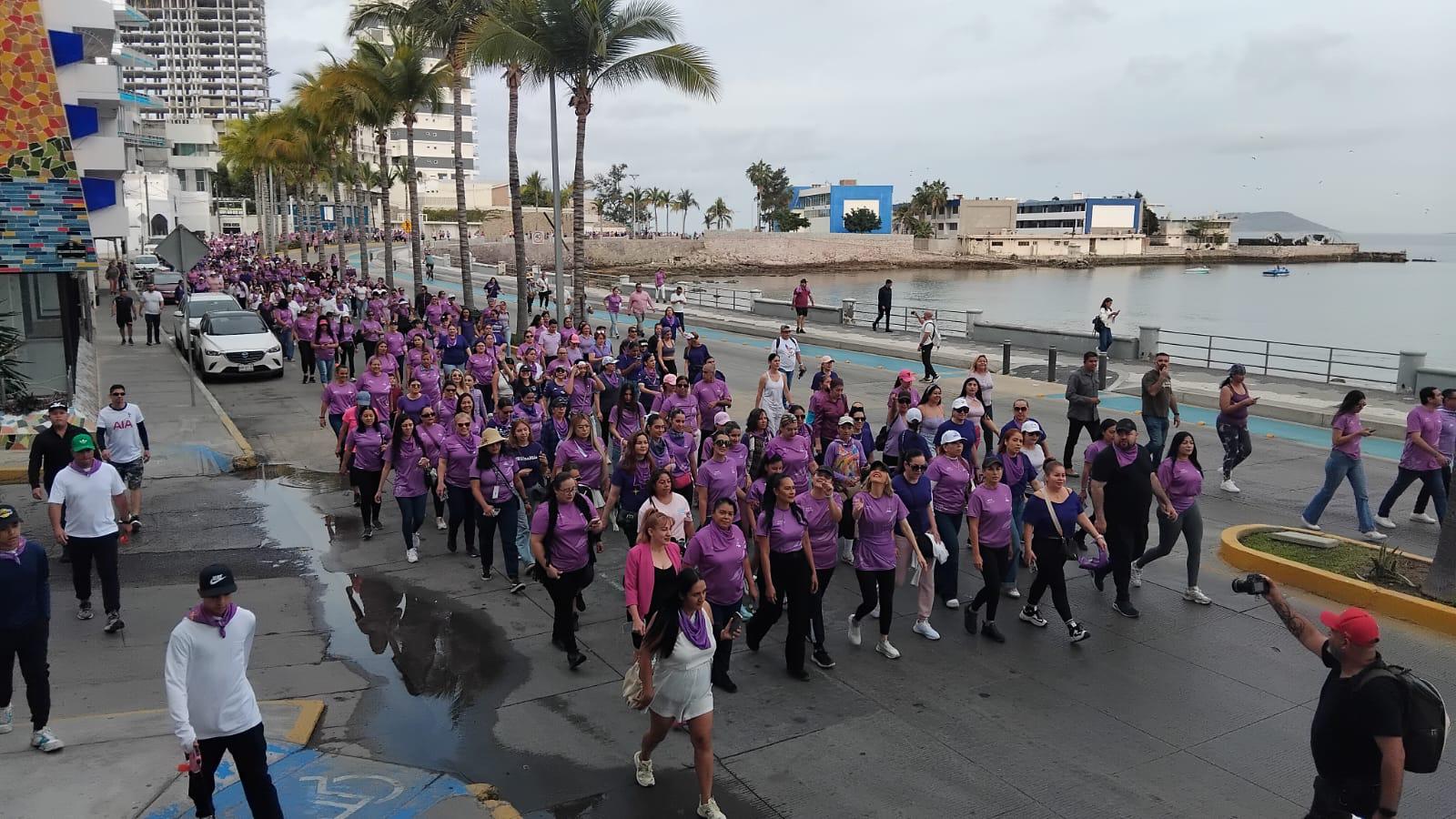 $!Mazatlán conmemora el 8M con caminata institucional, entre promesas y ausencias