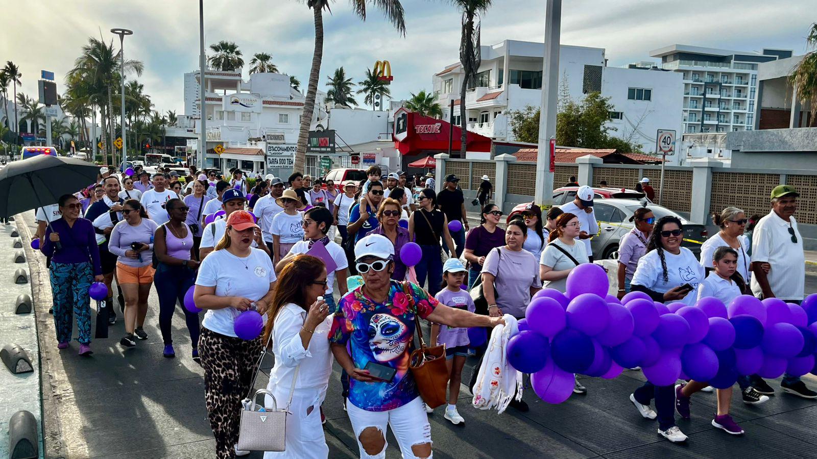 $!Marchan mazatlecos por los derechos de las personas con lupus