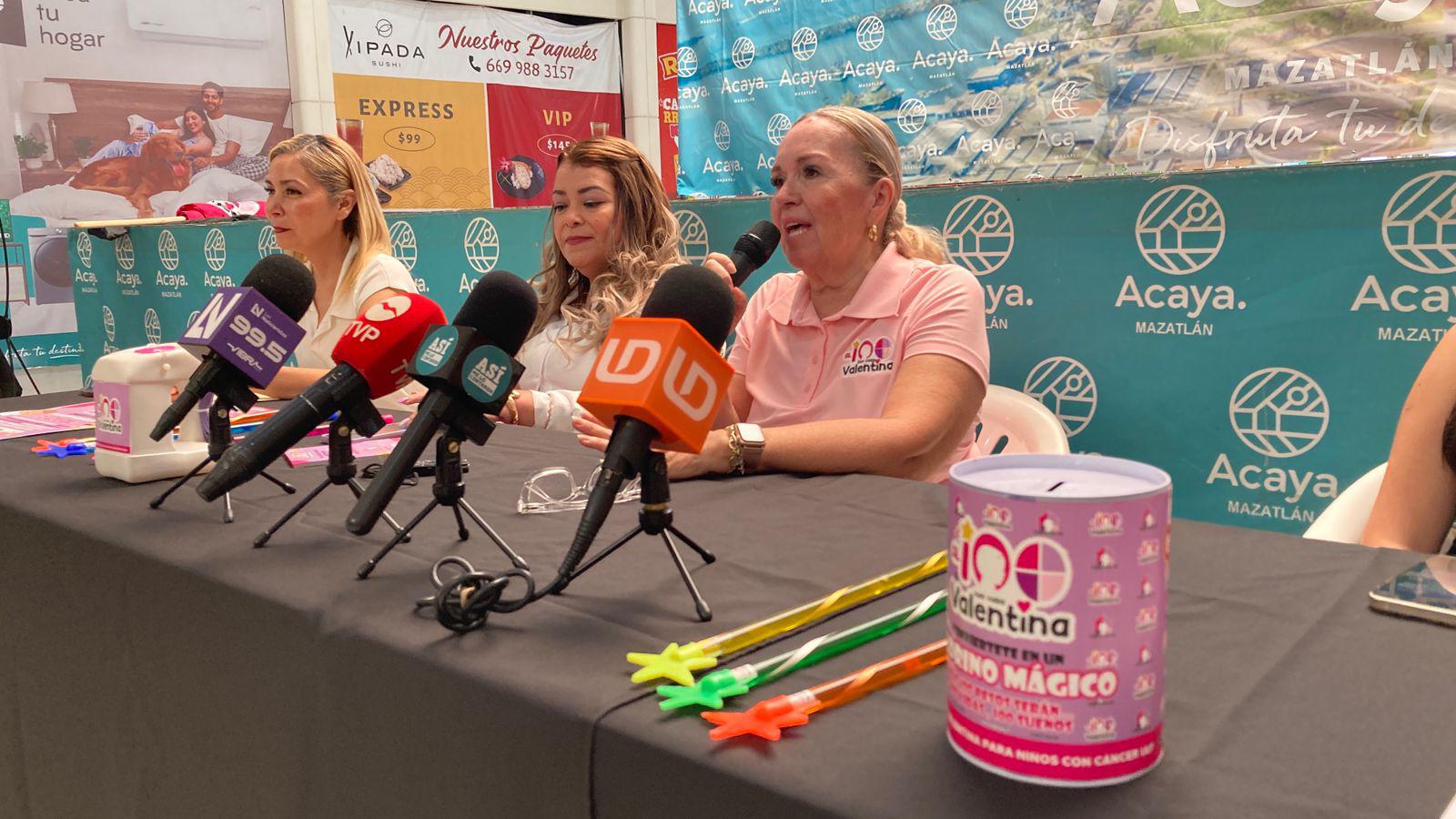 $!Venados y DIF Mazatlán se suman a la campaña ‘Todos al 100 con Casa Valentina’