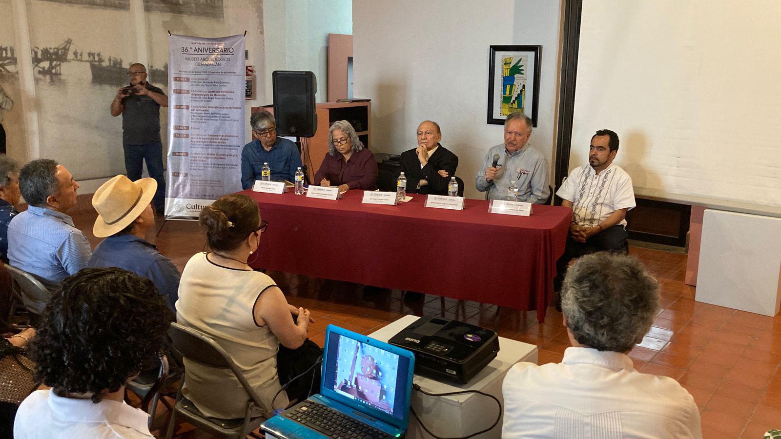 $!Celebra el Museo Arqueológico de Mazatlán su 36 aniversario con ponencias sobre su historia