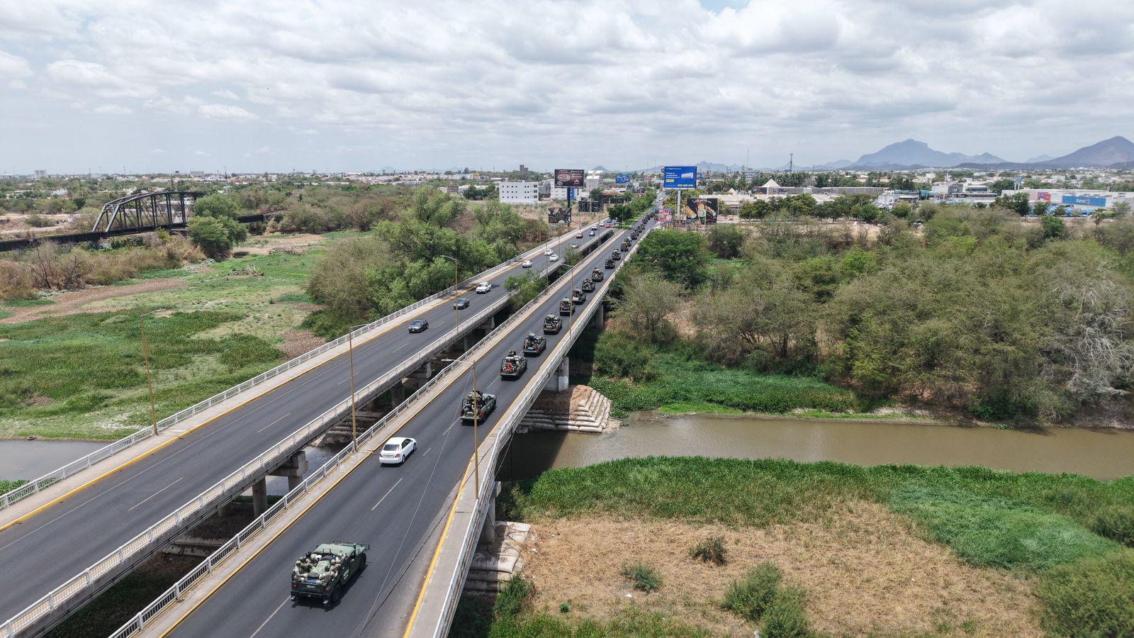 $!Arriban 500 militares a Culiacán para reforzar operativos de seguridad