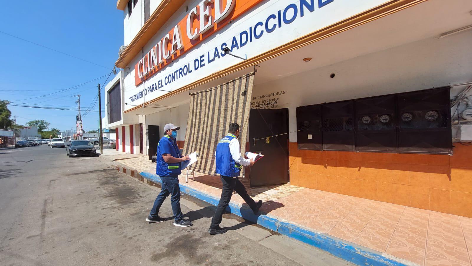 $!Realiza Coepriss revisión luego de motín en clínica de rehabilitación de Guasave