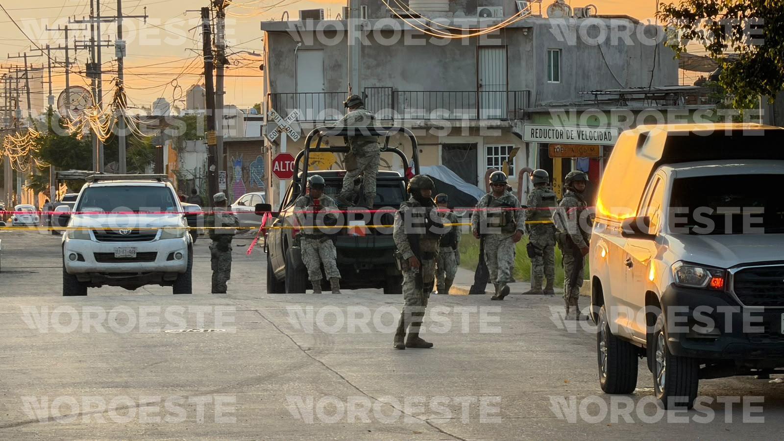 $!Matan a un hombre a balazos y lesionan a una mujer, en la colonia Francisco I. Madero, en Mazatlán