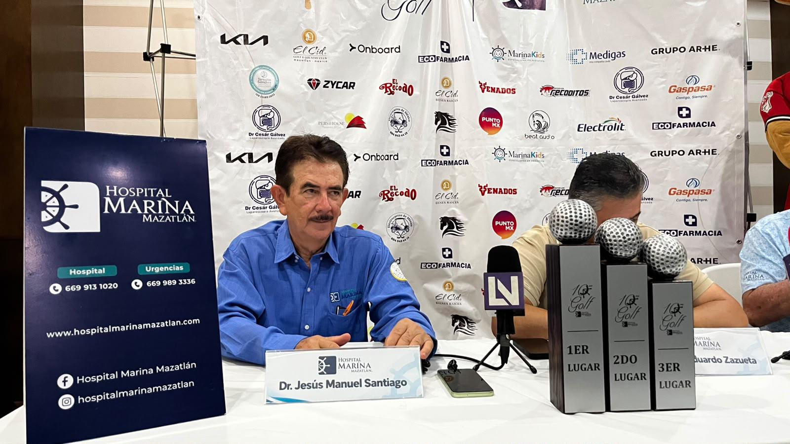 $!Anuncian Torneo de Golf Hospital Marina Mazatlán