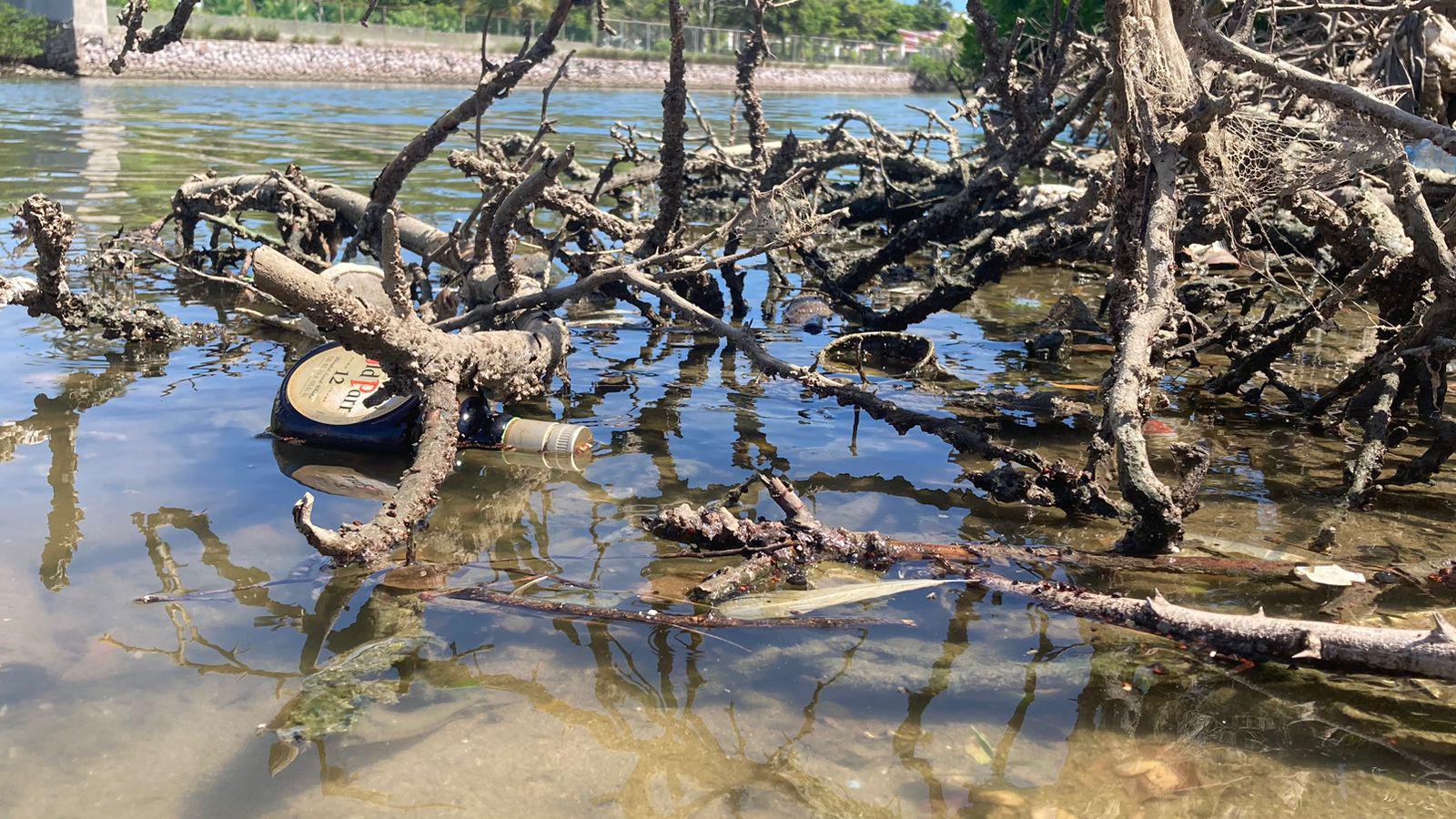$!Recibe zona de Cerritos, en Mazatlán, descargas de aguas residuales