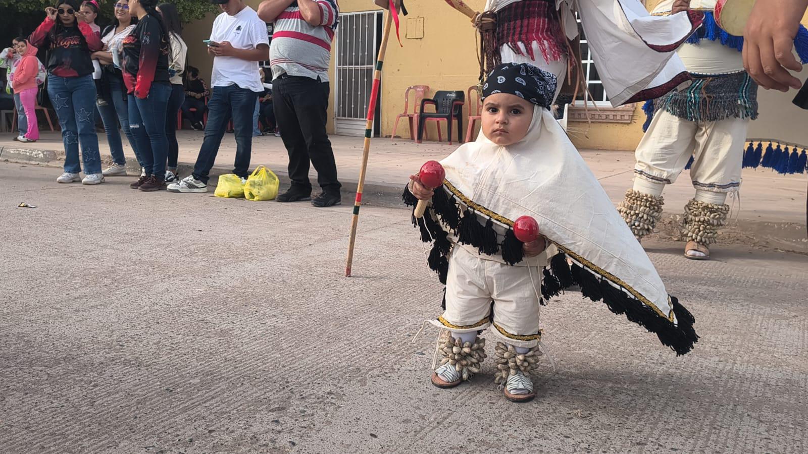 $!Celebran el primer ‘conti’ yoreme de la Cuaresma 2026 en San Miguel Zapotitlán