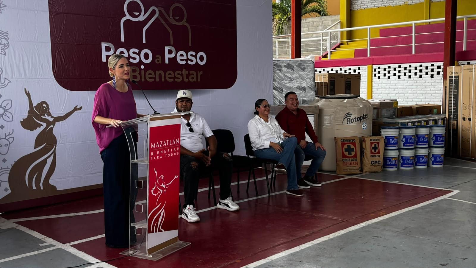 $!Lleva Mazatlán apoyos del programa Peso a Peso a 14 comunidades rurales
