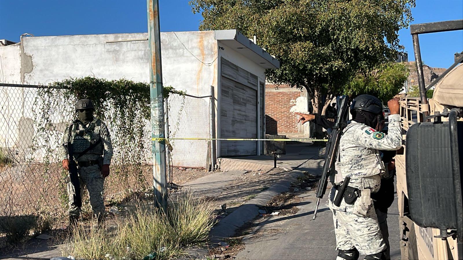 $!Balacera en sector oriente de Culiacán deja al menos cinco viviendas afectadas