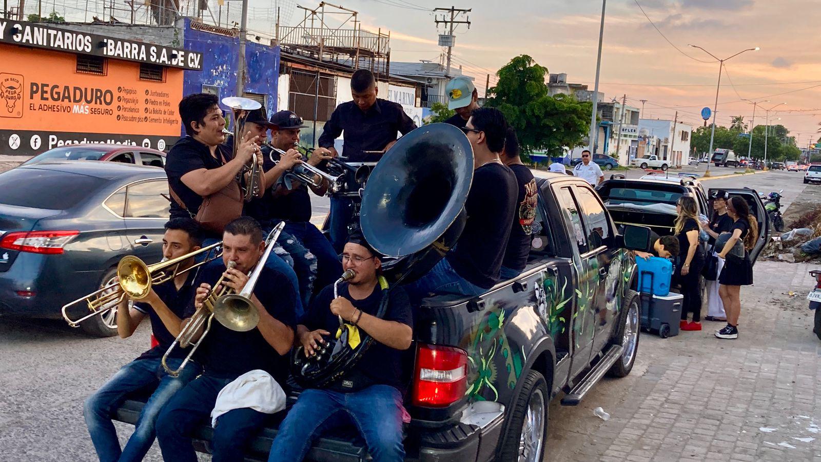 $!‘Bikers’ celebran peregrinación en honor a San Judas Tadeo en Mazatlán