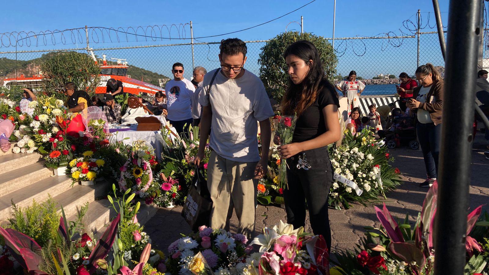 $!Realizan peregrinación y misa en La Puntilla en honor de la Virgen de Guadalupe