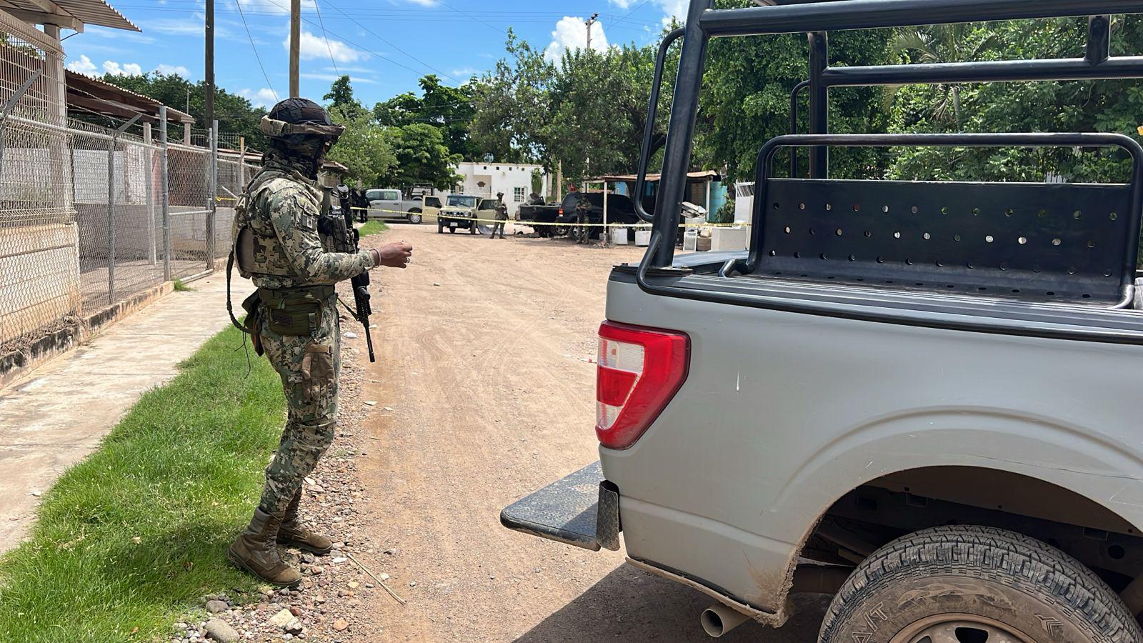 $!Asesinan a un hombre cerca de un kínder en Campo El Diez, Culiacán