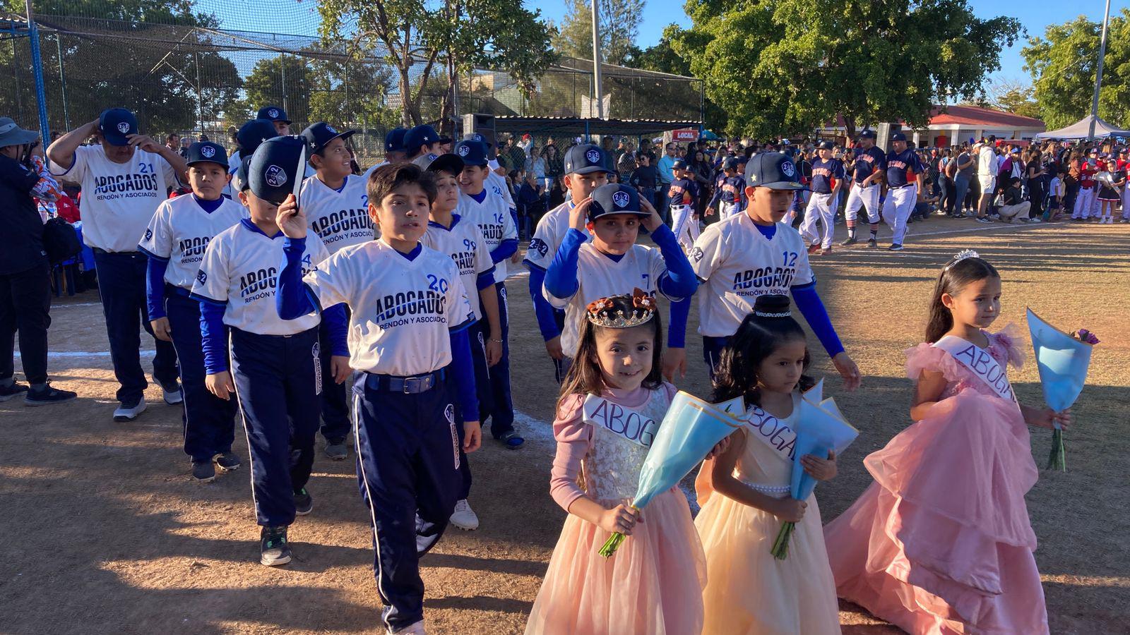 $!Multitudinaria apertura de Liga Infantil y Juvenil de Beisbol del Muralla