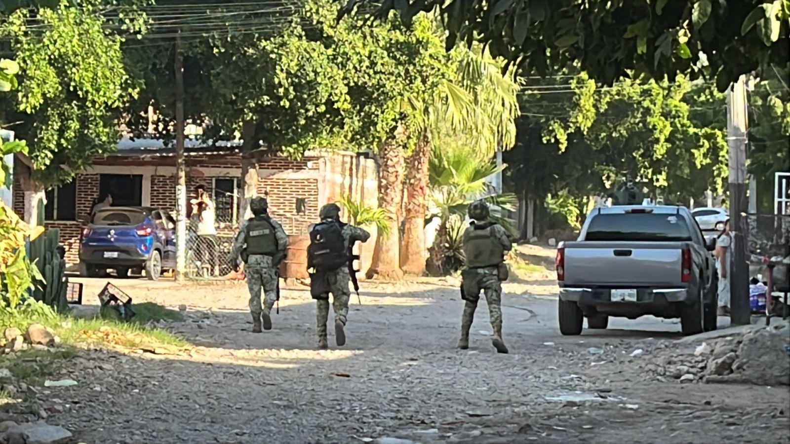 $!Reporte de herido de bala desata fuerte movilización militar en Culiacán