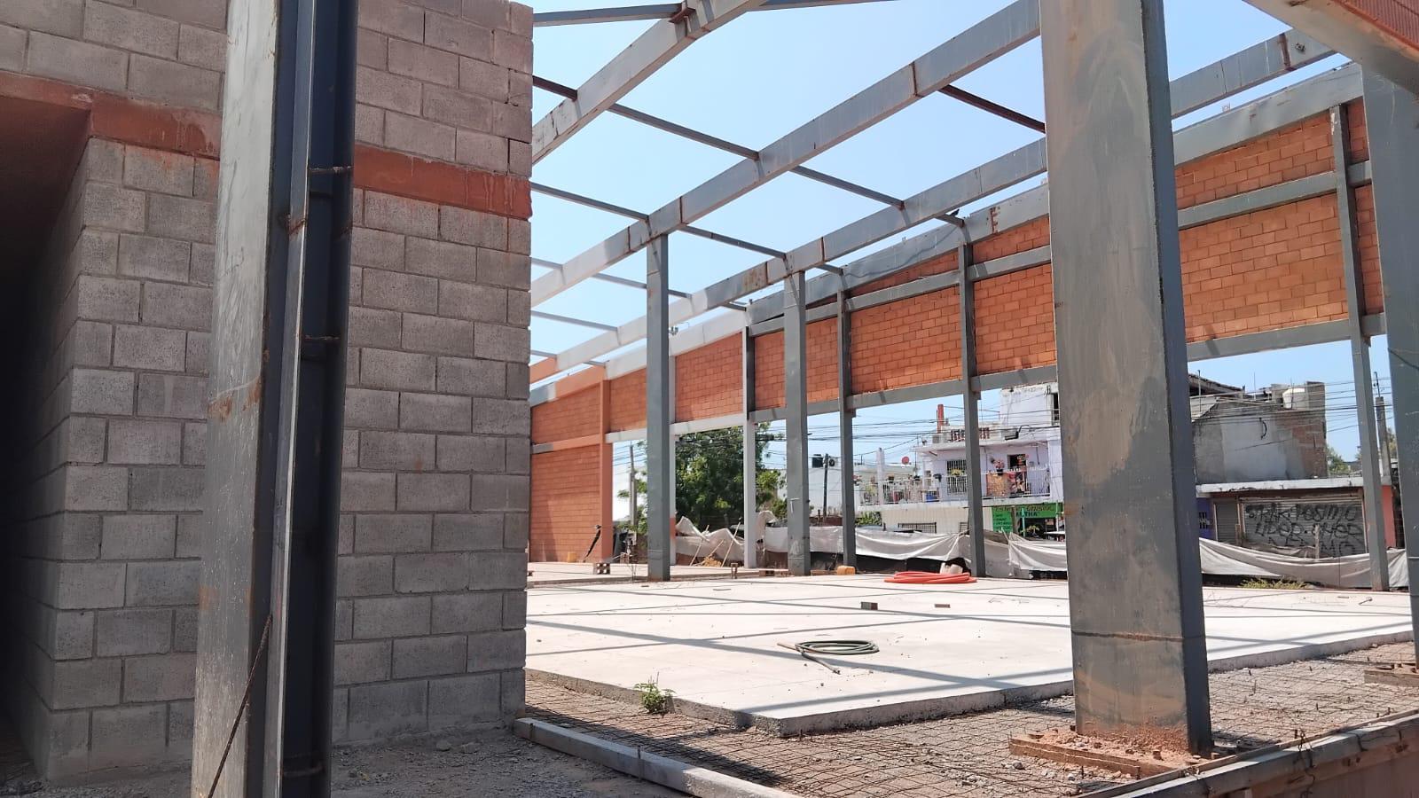 $!Retomarán obra del complejo deportivo Marco Verde en Mazatlán tras meses de pausa