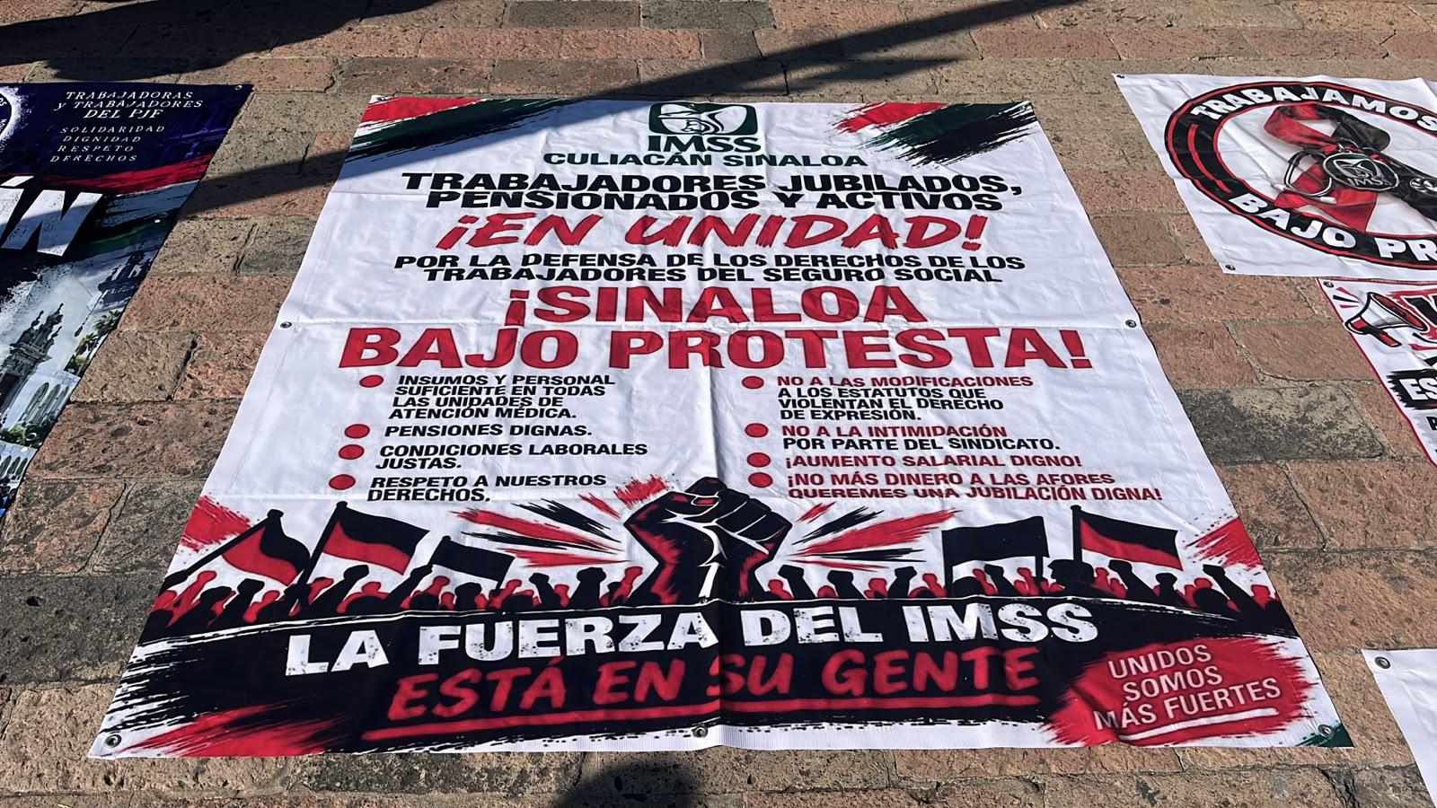 $!Personal del IMSS en Sinaloa exige aumento salarial e insumos